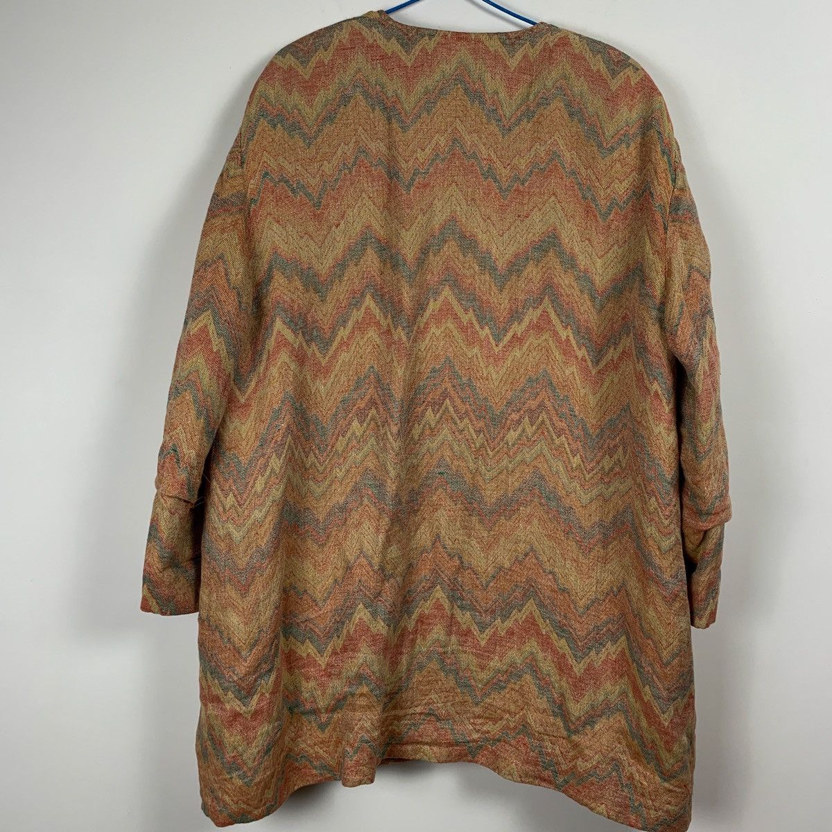 Missoni × Vintage Vintage 90s Missoni Donna Coat Jacket Size L / US 10 / IT 46 - 4 Thumbnail