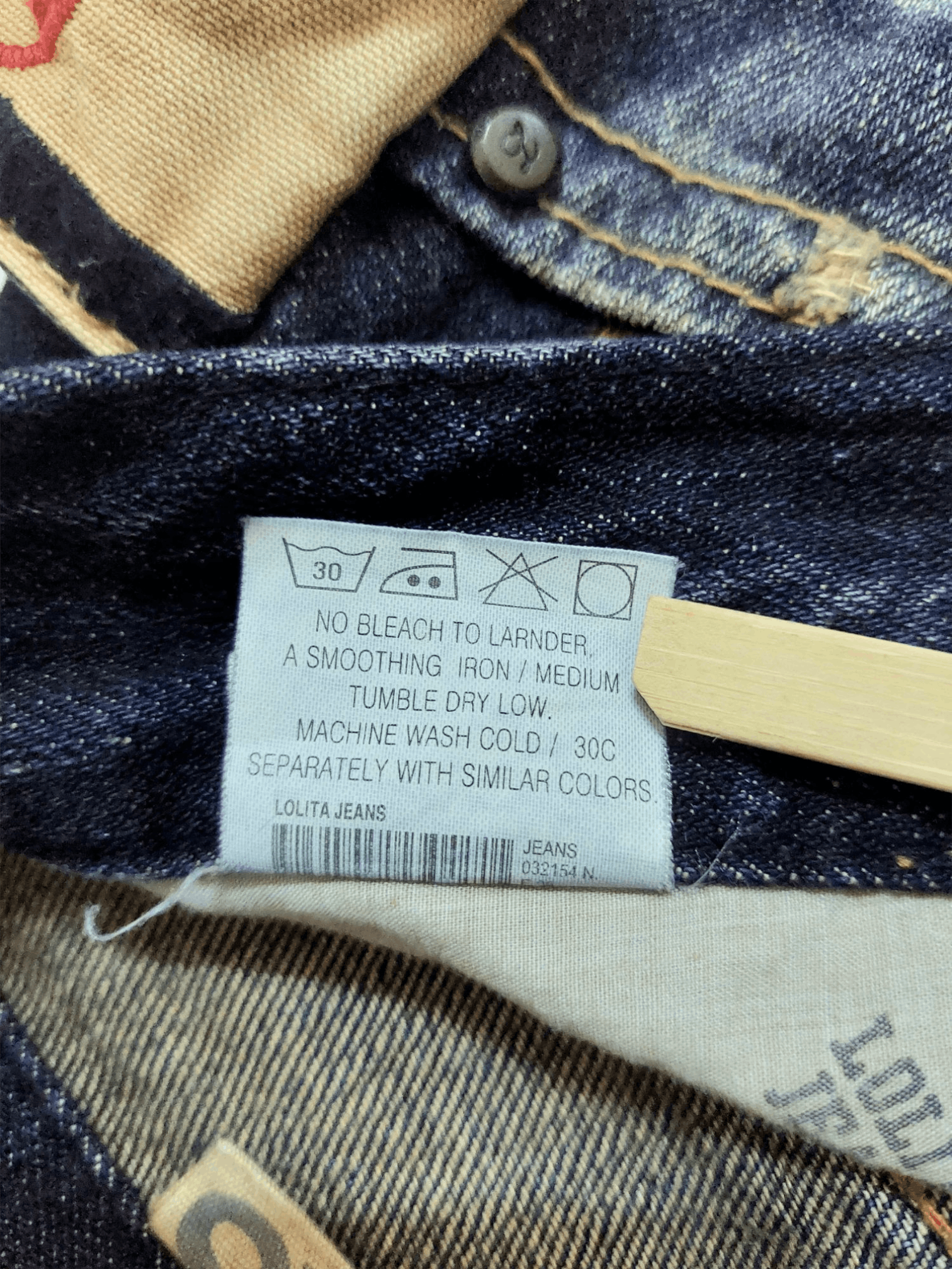 Vintage Rare🔥Yoshitomo Nara x Lolita Exotic Vintage Denim Size US 29 - 18 Thumbnail