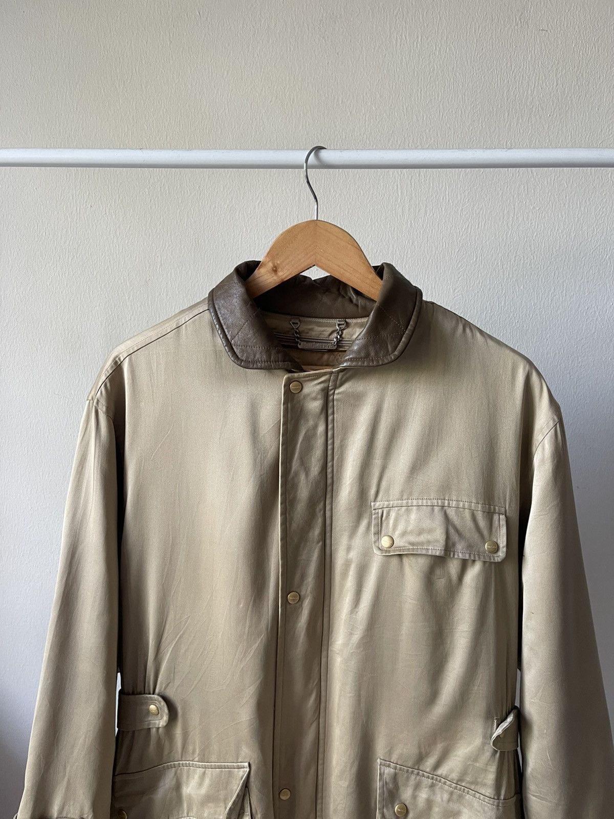 Burberry Vintage Burberry Jacket Size US L / EU 52-54 / 3 - 4 Thumbnail