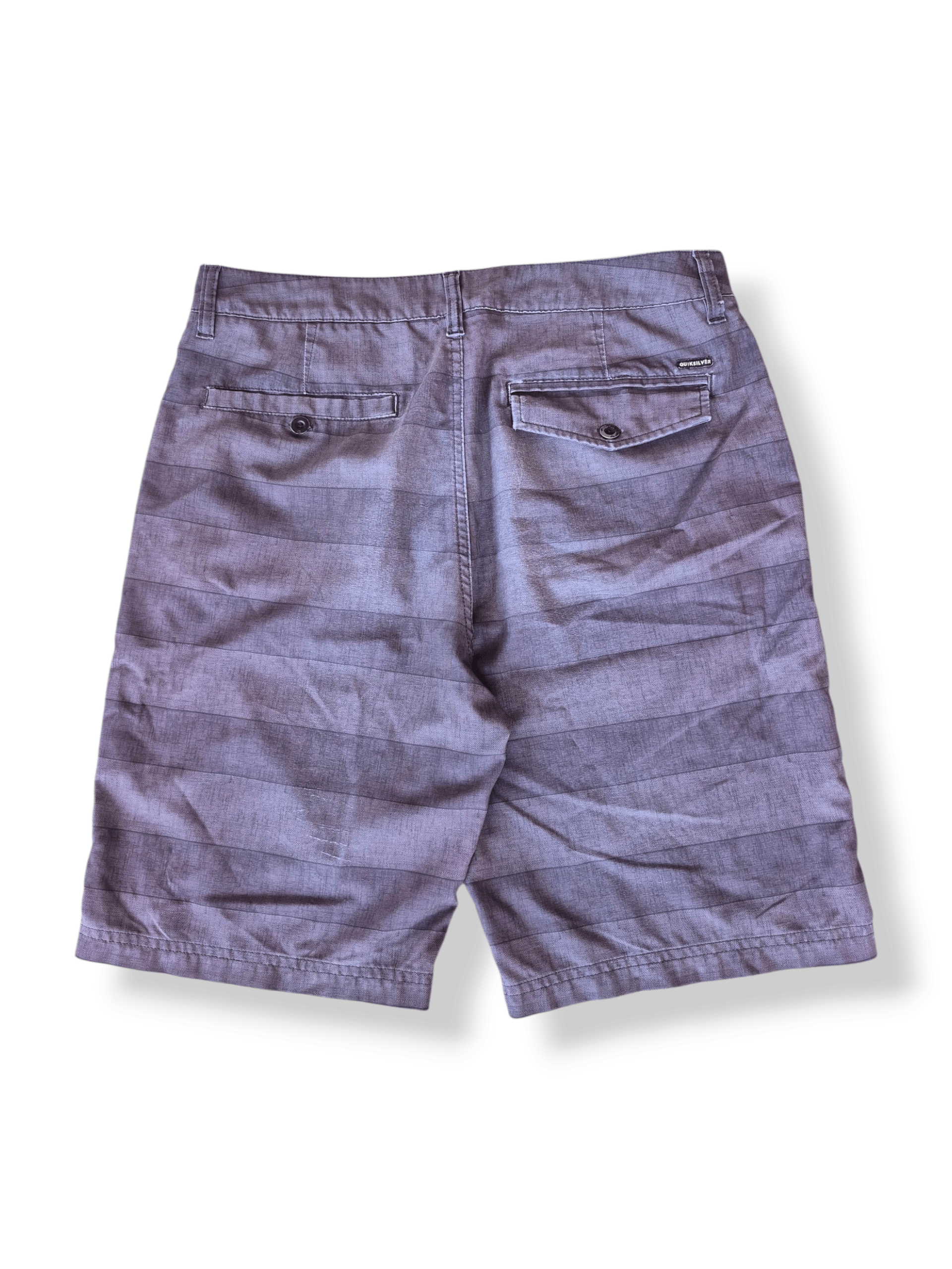 Quiksilver 🔥 Quiksilver Stripes Beach Shorts Surf Skate Size US 34 / EU 50 - 2 Thumbnail