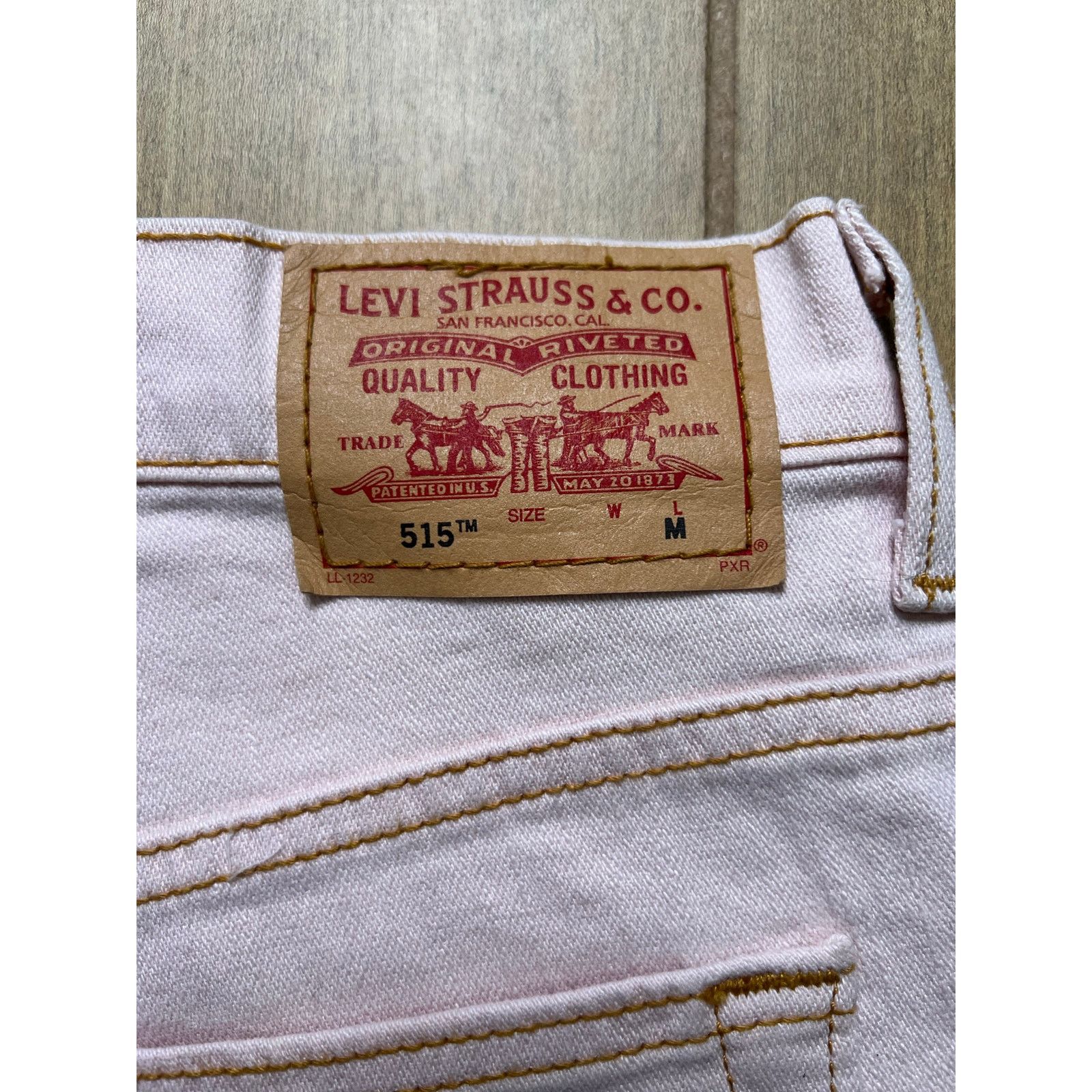 Levi's Levi’s 515 Bootcut Jeans Pink Womens Size 6 Medium Stretch Size 30" / US 8 / IT 44 - 15 Thumbnail