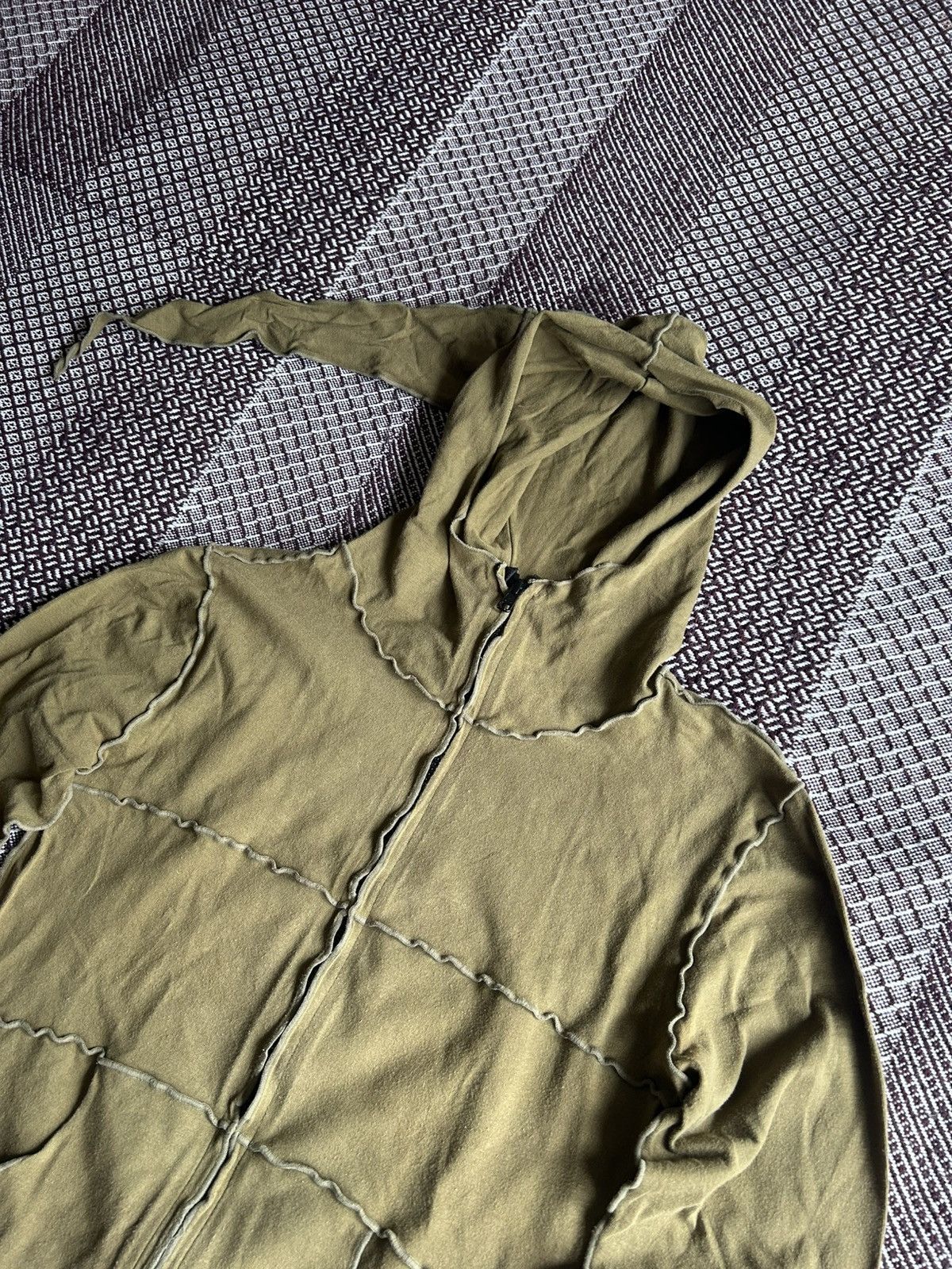 Japanese Brand × Vintage Vintage Y2K Elf Zip Hoodie Grunge Avantgarde Size M-L Rare Size M / US 6-8 / IT 42-44 - 4 Thumbnail