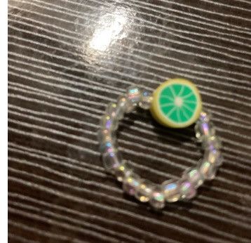 Other Colourful beaded rings Size ONE SIZE - 6 Thumbnail