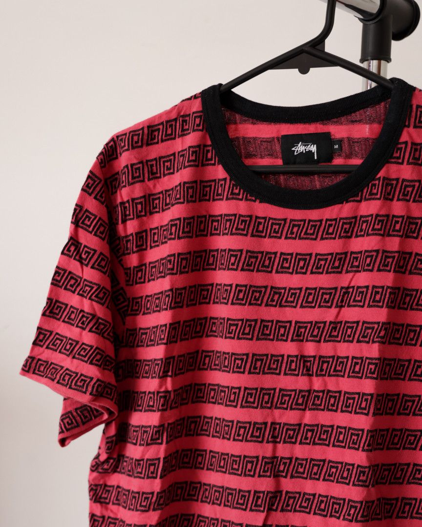 Stussy STUSSY Red Tribal Tee Size US M / EU 48-50 / 2 - 3 Thumbnail