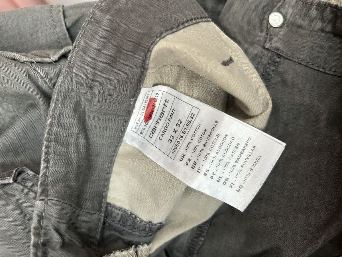 Carhartt Vintage Carhartt Cotton Twill Gray Cargo Pants Size 33x32 Size US 33 - 8 Thumbnail