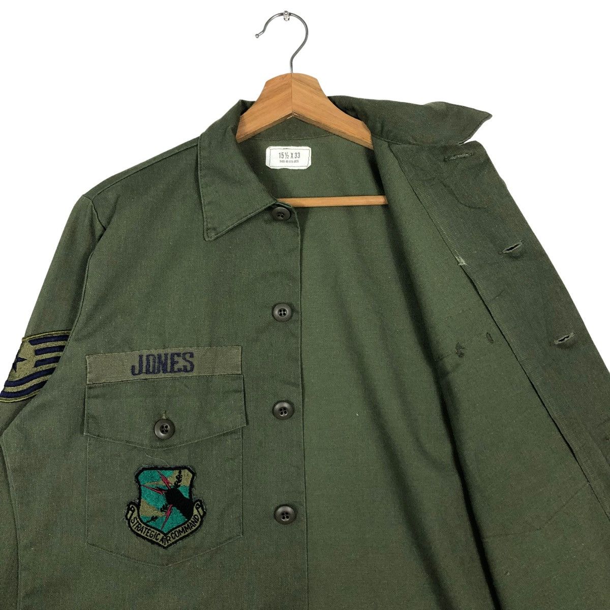 Vintage 🔥VINTAGE DURA PRESS OG-507 US AIR FORCE SHIRT JACKET Size US M / EU 48-50 / 2 - 12 Thumbnail