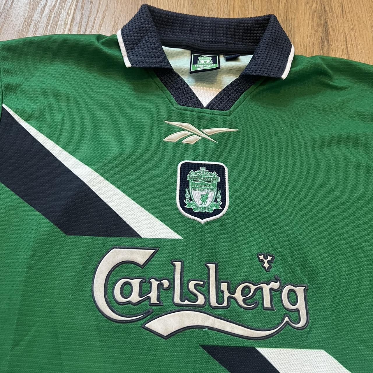 Reebok 1999-00 Liverpool Owen Away Reebok Vintage Retro Size US XS / EU 42 / 0 - 4 Thumbnail