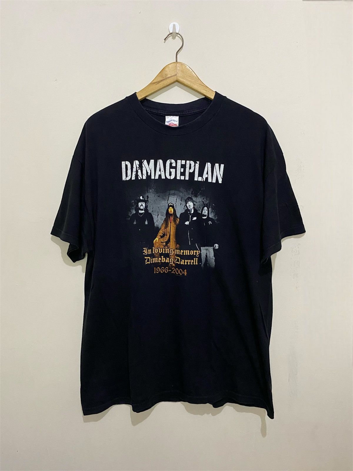 Band Tees × Vintage Vintage Damageplan T-shirt Size US XL / EU 56 / 4 - 1 Thumbnail