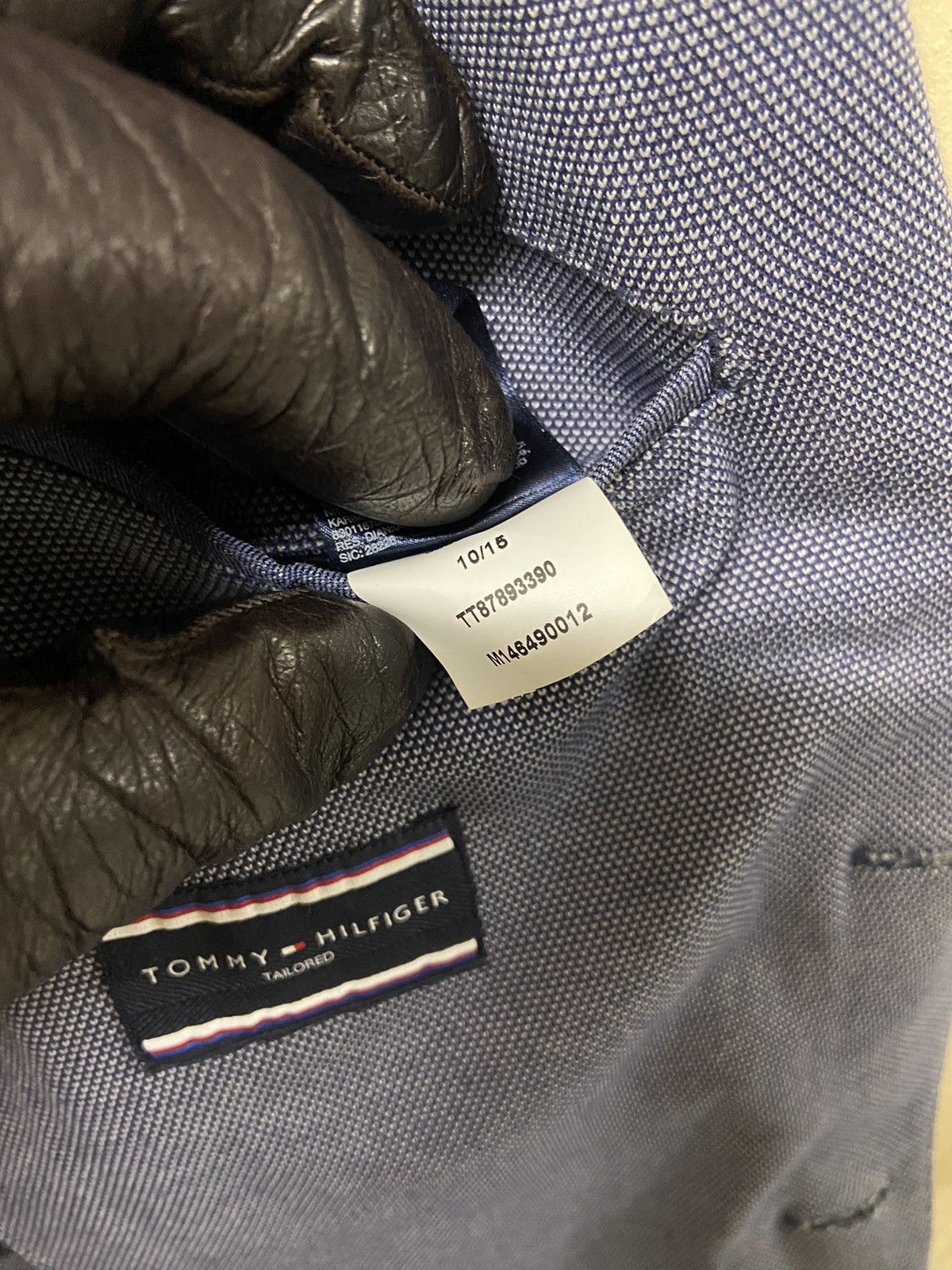 Tommy Hilfiger Tommy Hilfiger Blazer Blue Tweed Size US M / EU 48-50 / 2 - 16 Thumbnail