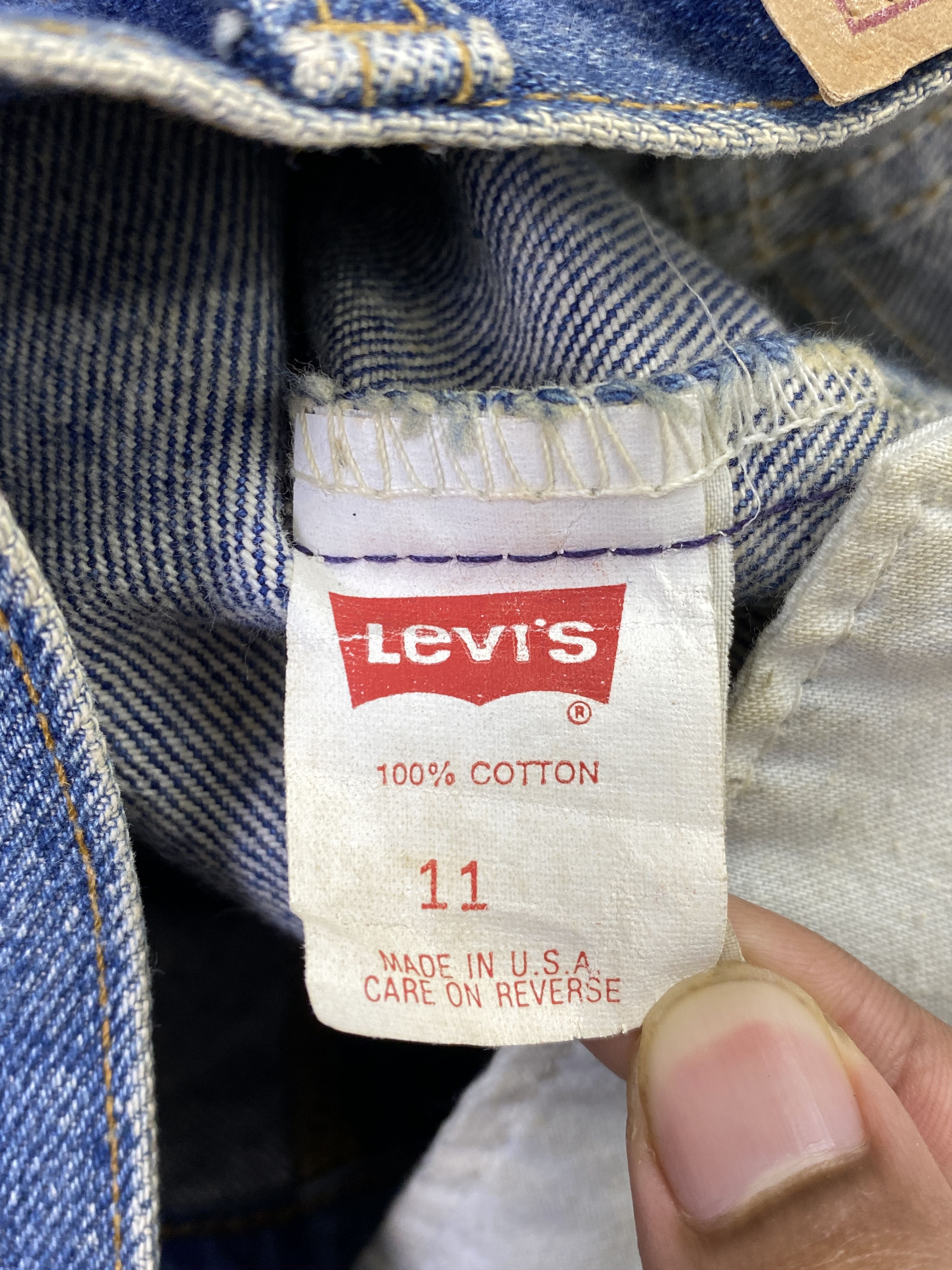 Levi's Vintage Levis 505 Faded Blue Denim Jeans DP2860 Size US 28 / EU 44 - 6 Thumbnail