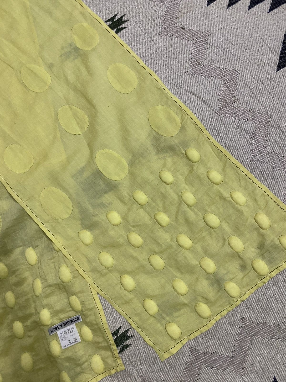 Issey Miyake 2000s ISSEY MIYAKE PUFF SCARF Size ONE SIZE - 4 Thumbnail