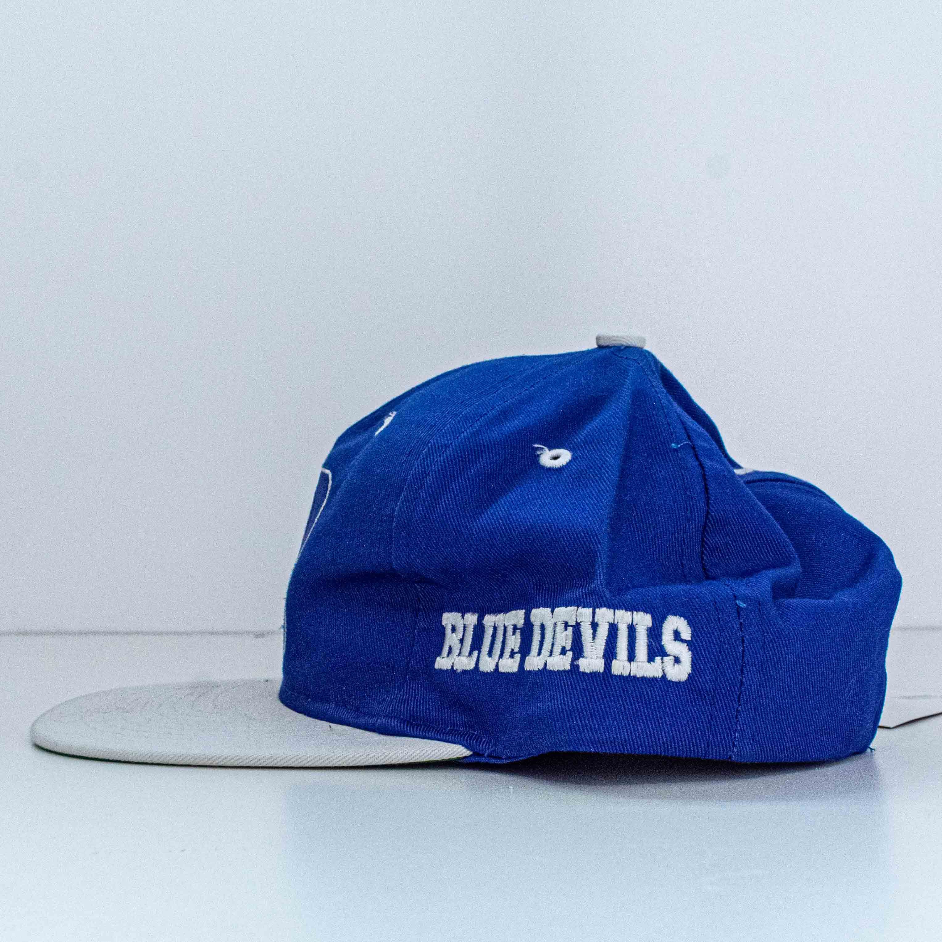 Vintage Duke Blue Devils Snapback Hat Logo 7 Competitor Blockhead Size ONE SIZE - 3 Thumbnail