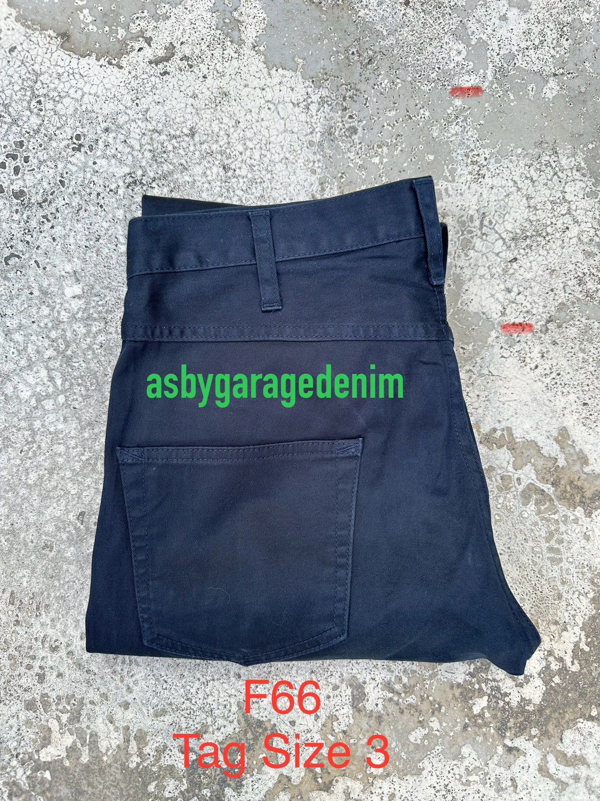 junhashimoto JunHashimoto Super Black Japan Flare Denim 30x28 F66 Size US 30 / EU 46 - 9 Thumbnail