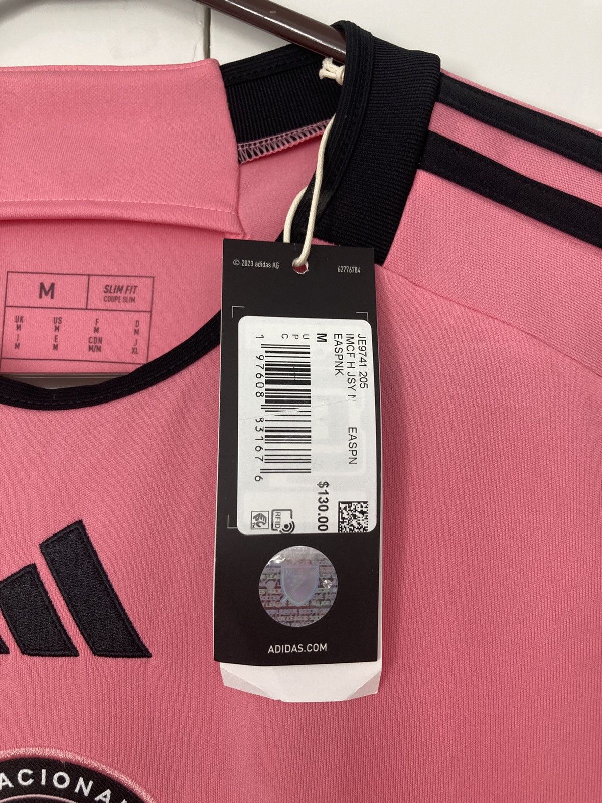 Adidas ADIDAS INTER MIAMI CF LIONEL MESSI PINK JERSEY SOCCER 2025 Size US M / EU 48-50 / 2 - 6 Thumbnail
