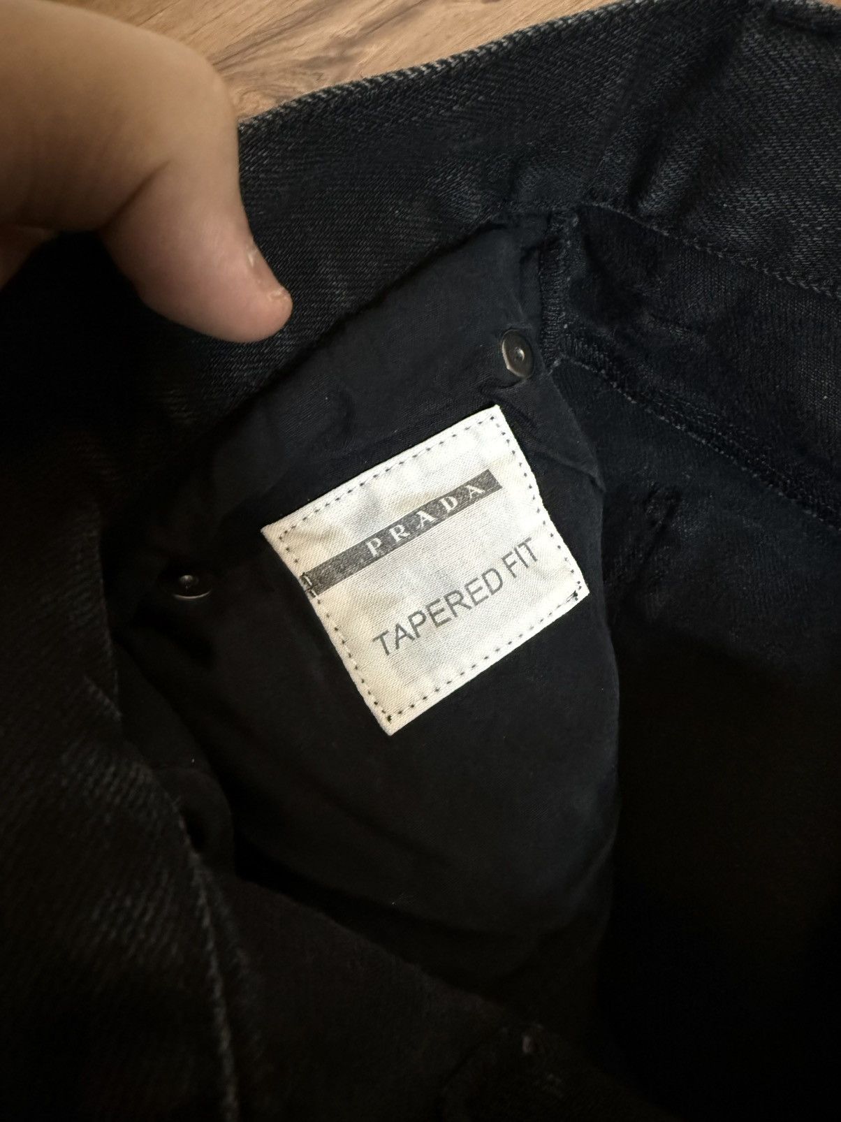 Prada Prada Jeans Tapered Fit Size US 31 - 5 Thumbnail