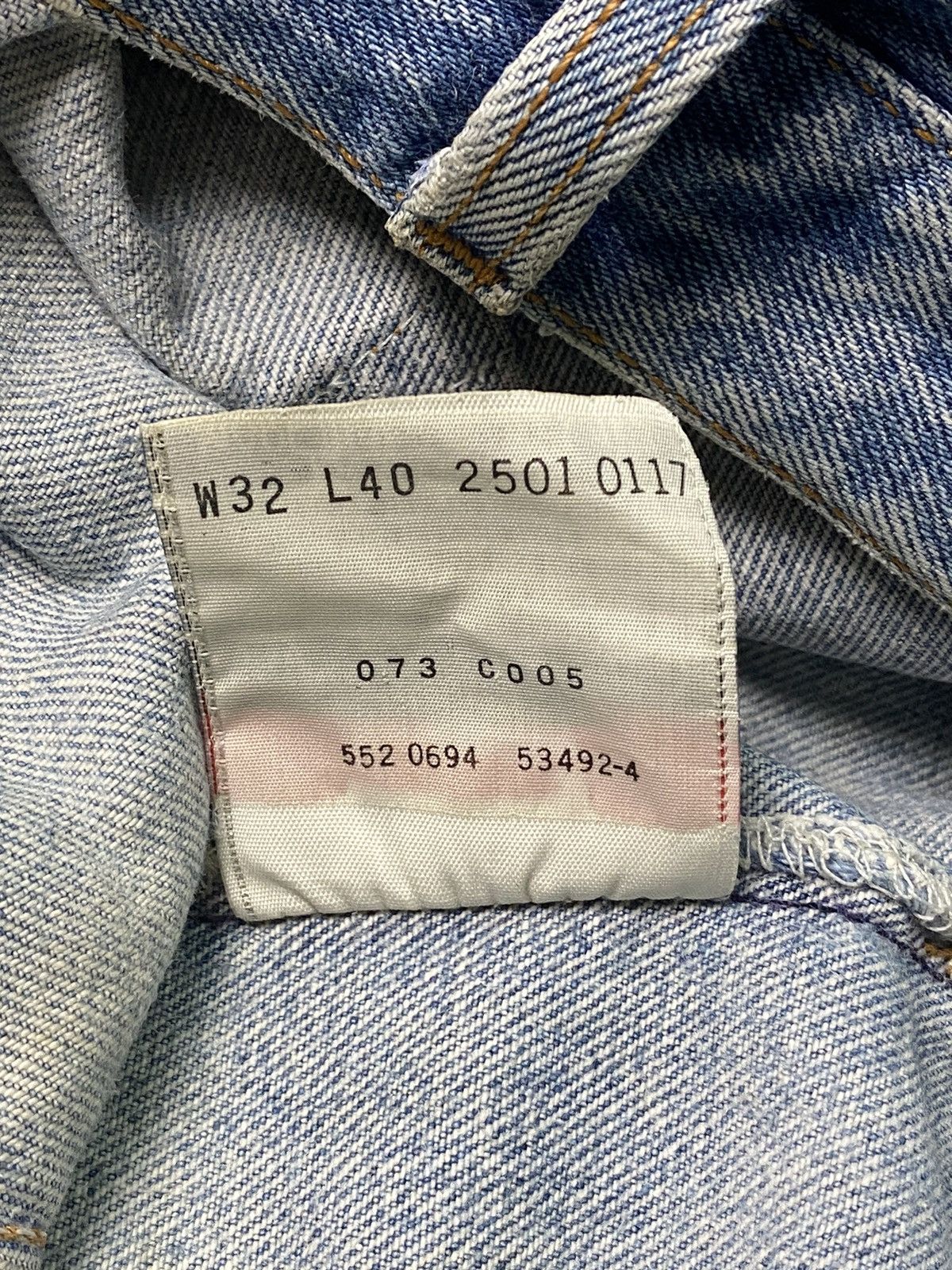 Levi's × Vintage 1994 Cut 501xx Levis Made in USA Button Fly Jeans W30 Size US 30 / EU 46 - 10 Thumbnail