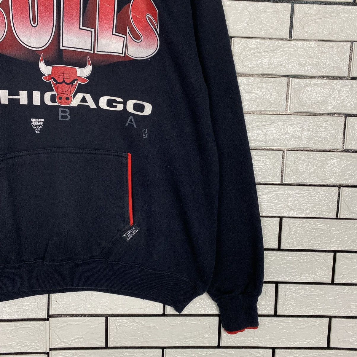 NBA 🔥VINTAGE HOODIE FRONT ROW SALEM SPORTSWEAR NBA CHICAGO BULLS Size US XL / EU 56 / 4 - 5 Thumbnail