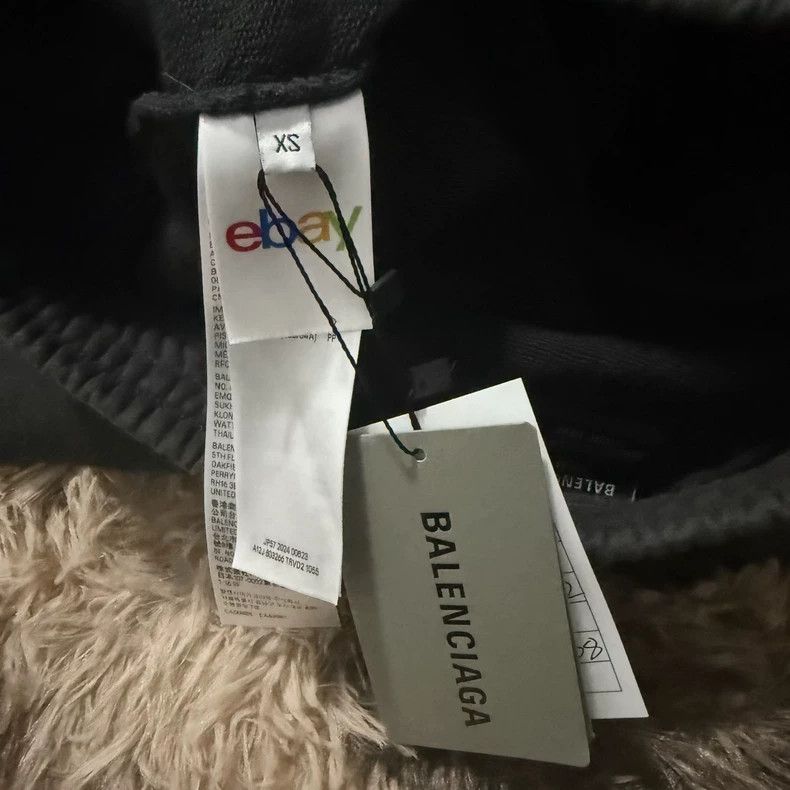 Balenciaga Balenciaga size XS ebay collaboration black baggy sweatpant Size US 30 / EU 46 - 3 Thumbnail