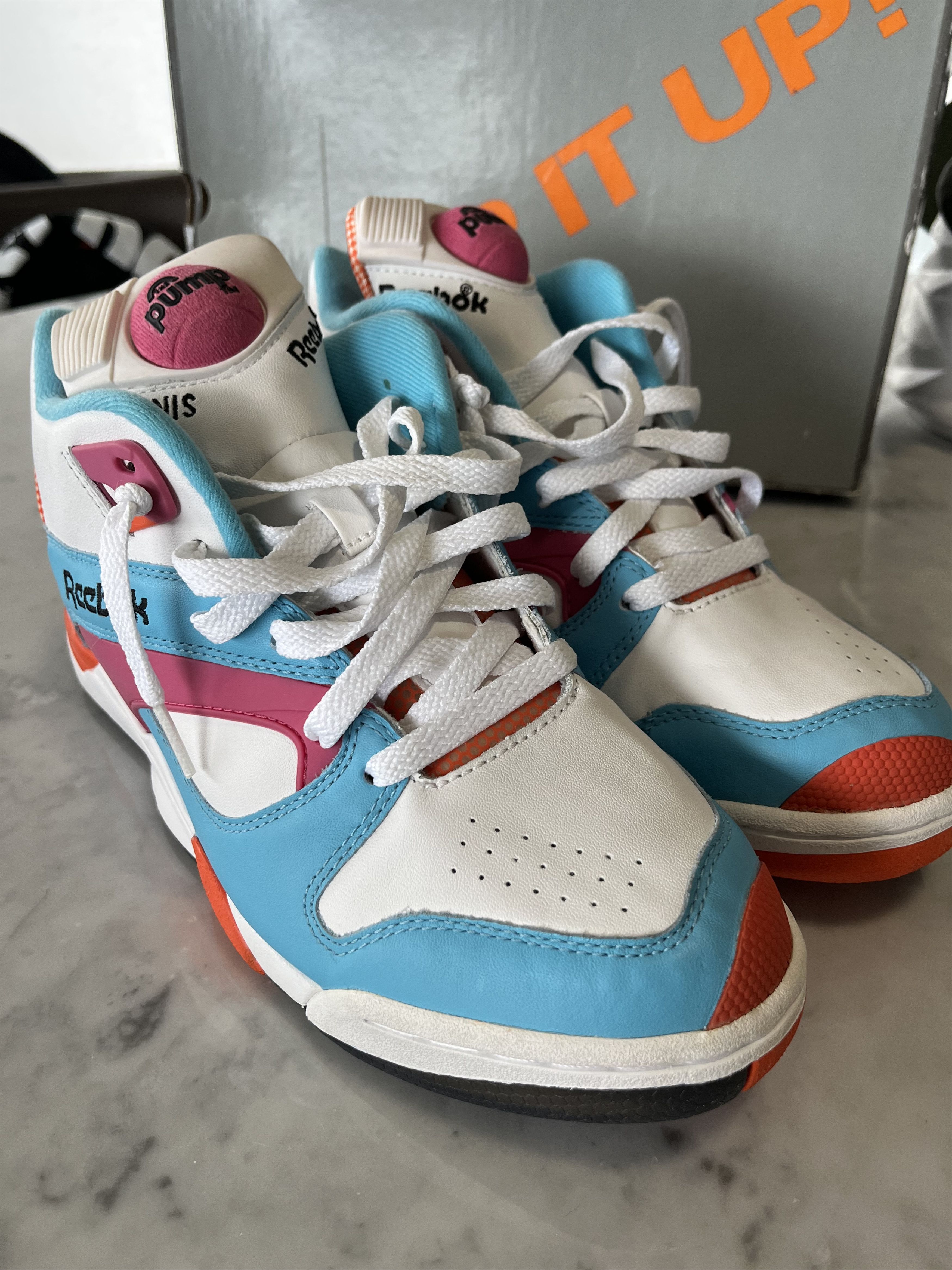 Reebok Reebok Court Victory Pump - Miami Nights Edition Size US 9 / EU 42 - 3 Thumbnail
