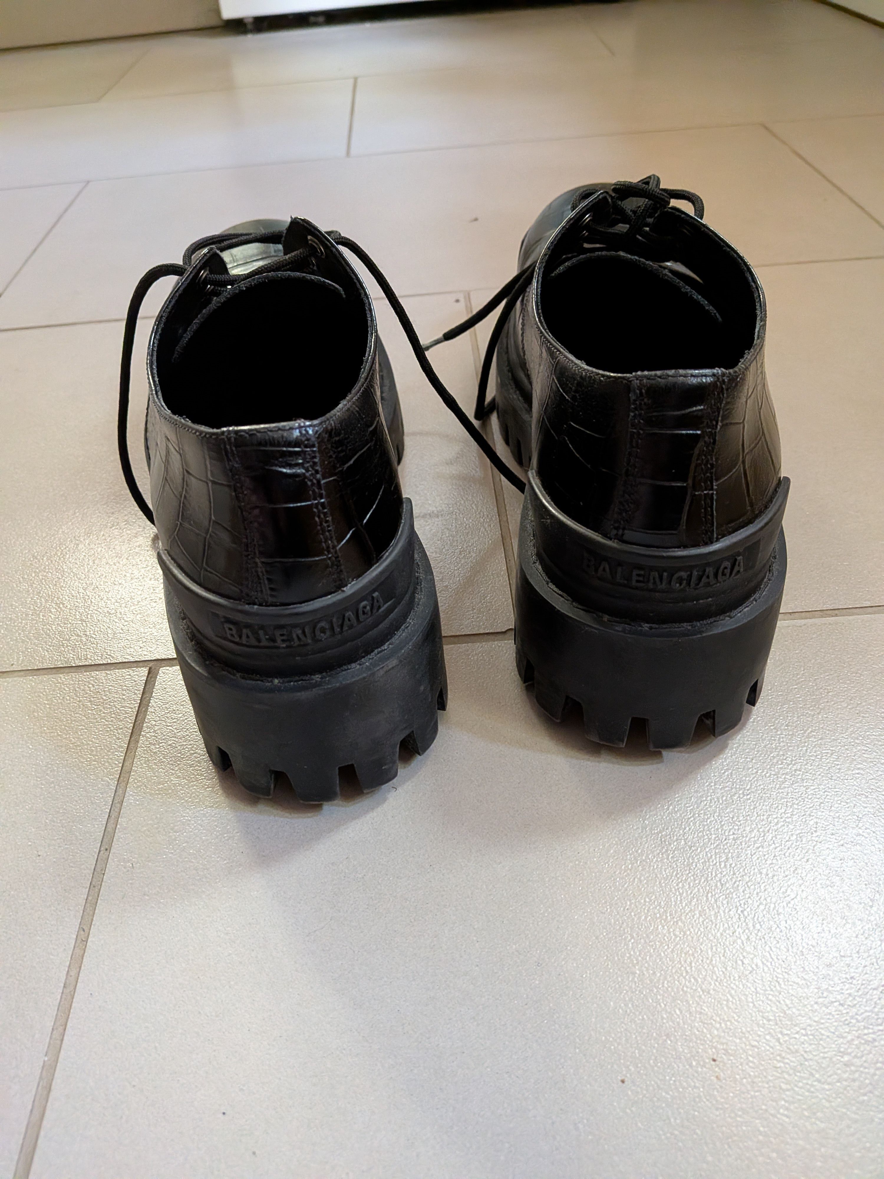 Balenciaga Balenciaga Croc Strike Derby Size US 8 / EU 41 - 13 Thumbnail