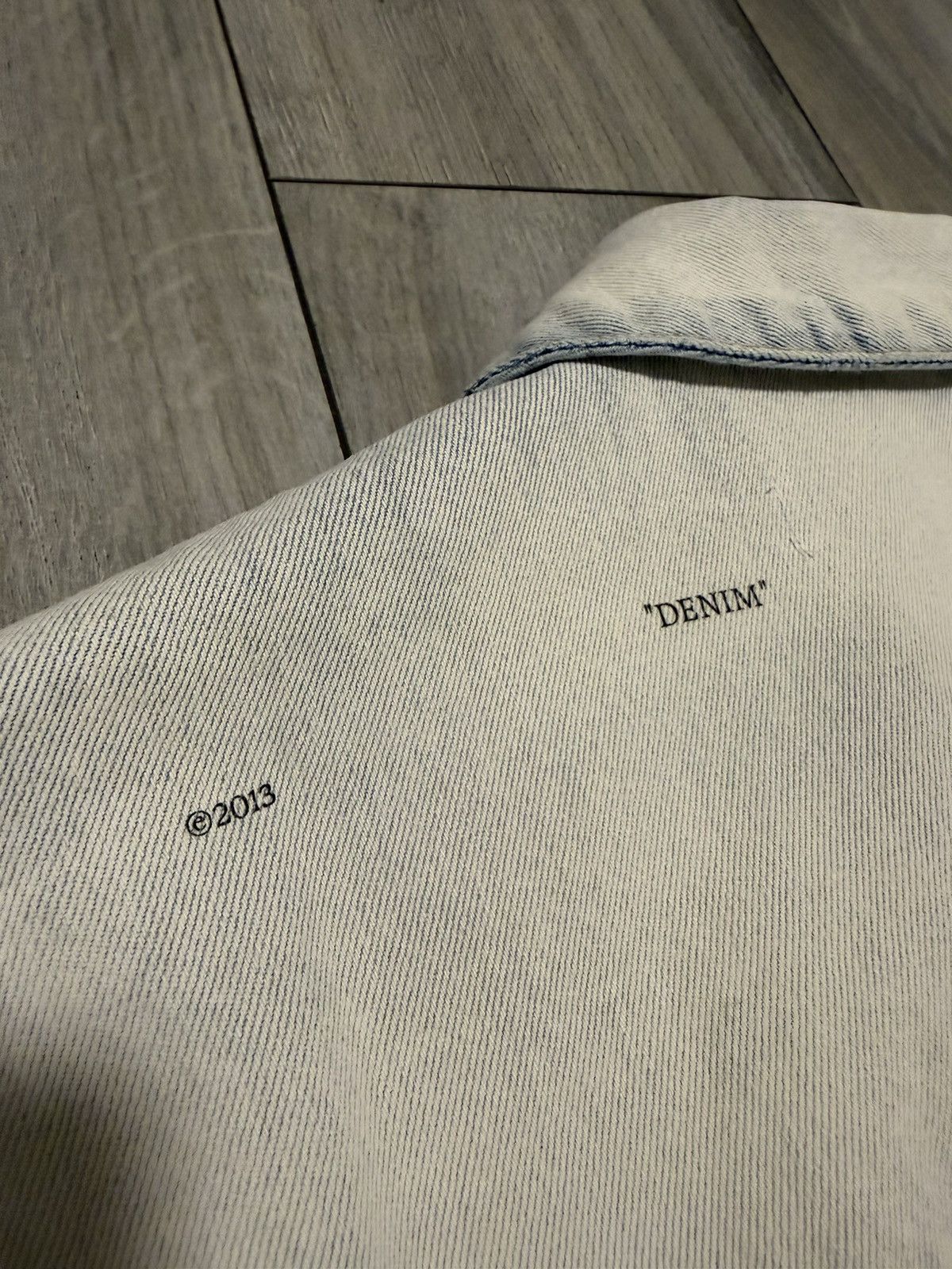 Off-White Off-White corp skate denim jacket Size US S / EU 44-46 / 1 - 5 Thumbnail