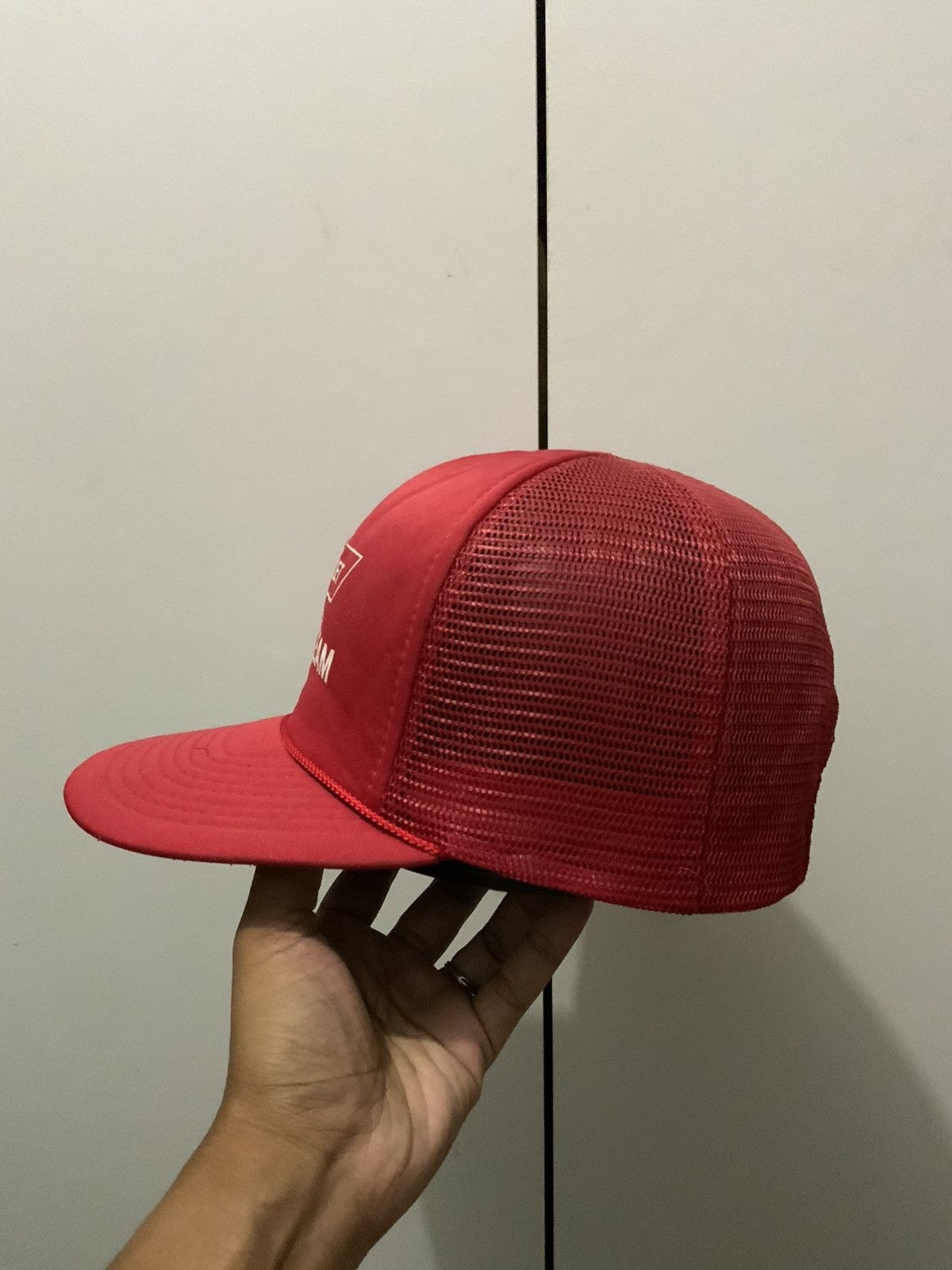 Vintage Vintage Chevrolet Race Team Trucker Hat Size ONE SIZE - 3 Thumbnail