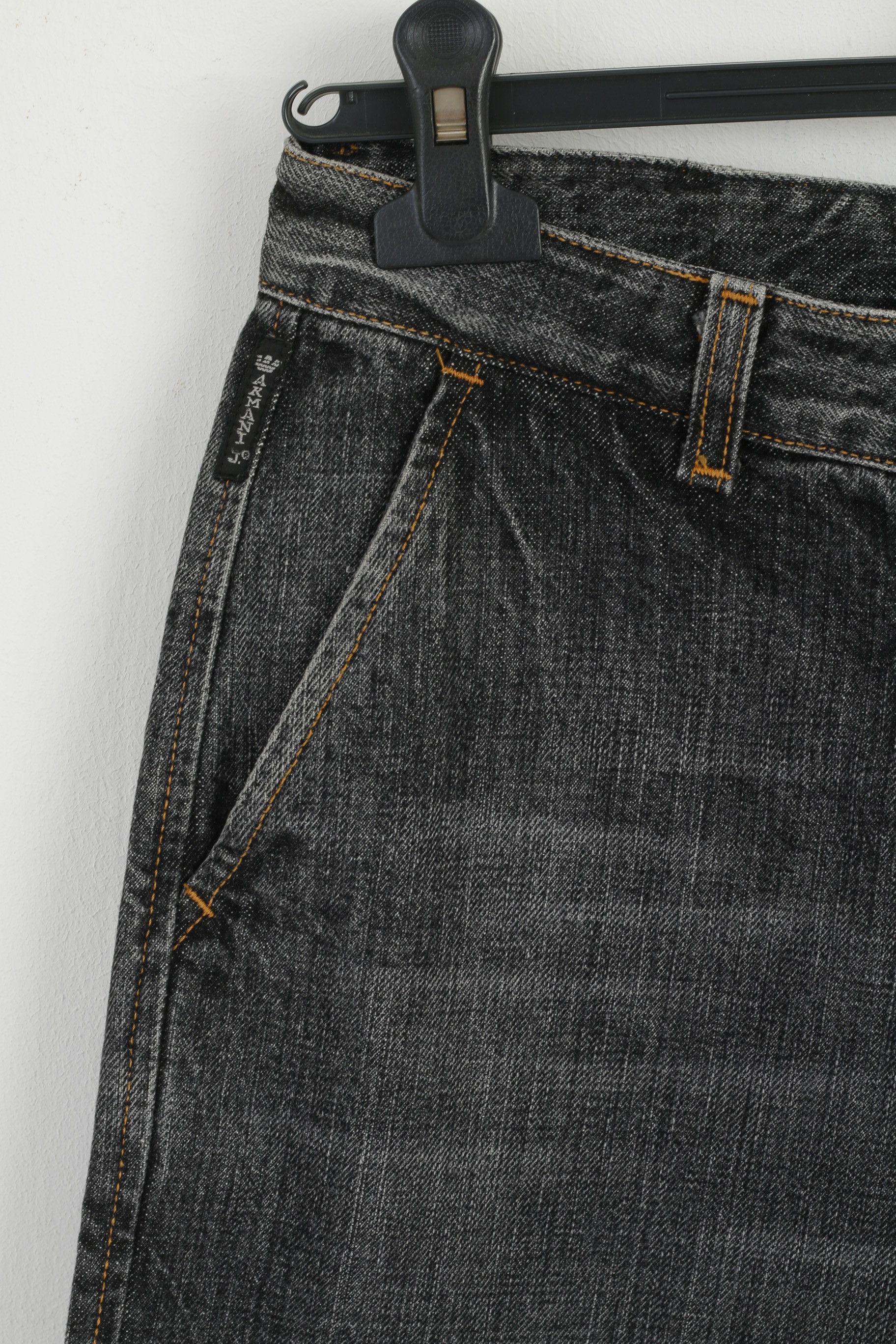 Armani Armani Jeans Women 10 36 Jeans Trousers Grey Long 3214 Size 28" / US 6 / IT 42 - 7 Thumbnail