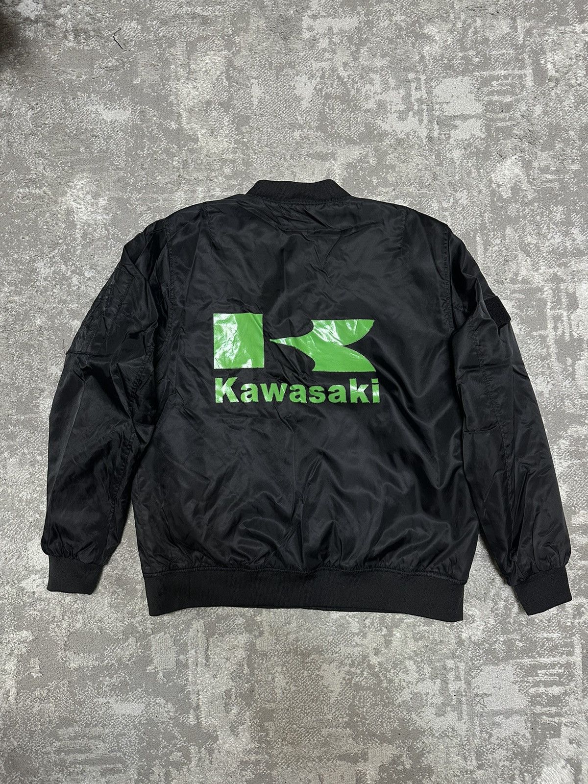 KUSHITANI × KAWASAKI CHROME JACKET KUSHITANI × KAWASAKI CHROME JACKET L 【公式通販】
