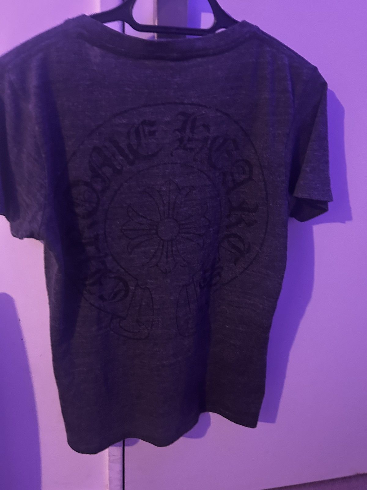 Chrome Hearts Chrome Hearts VNeck Tee Size US M / EU 48-50 / 2 - 2 Thumbnail