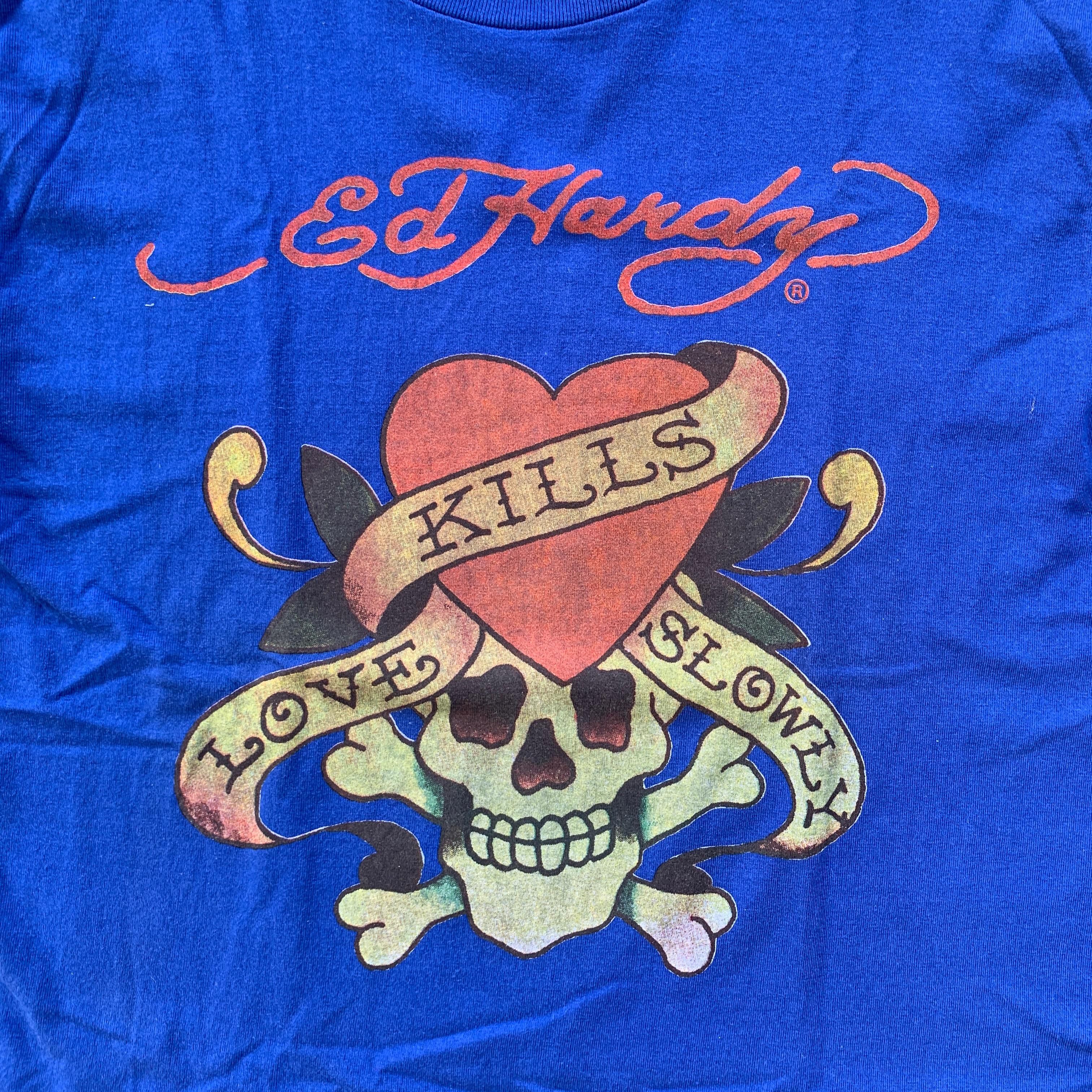 Ed Hardy ED HARDY LONG SLEEVE T-SHIRT Size US L / EU 52-54 / 3 - 3 Thumbnail