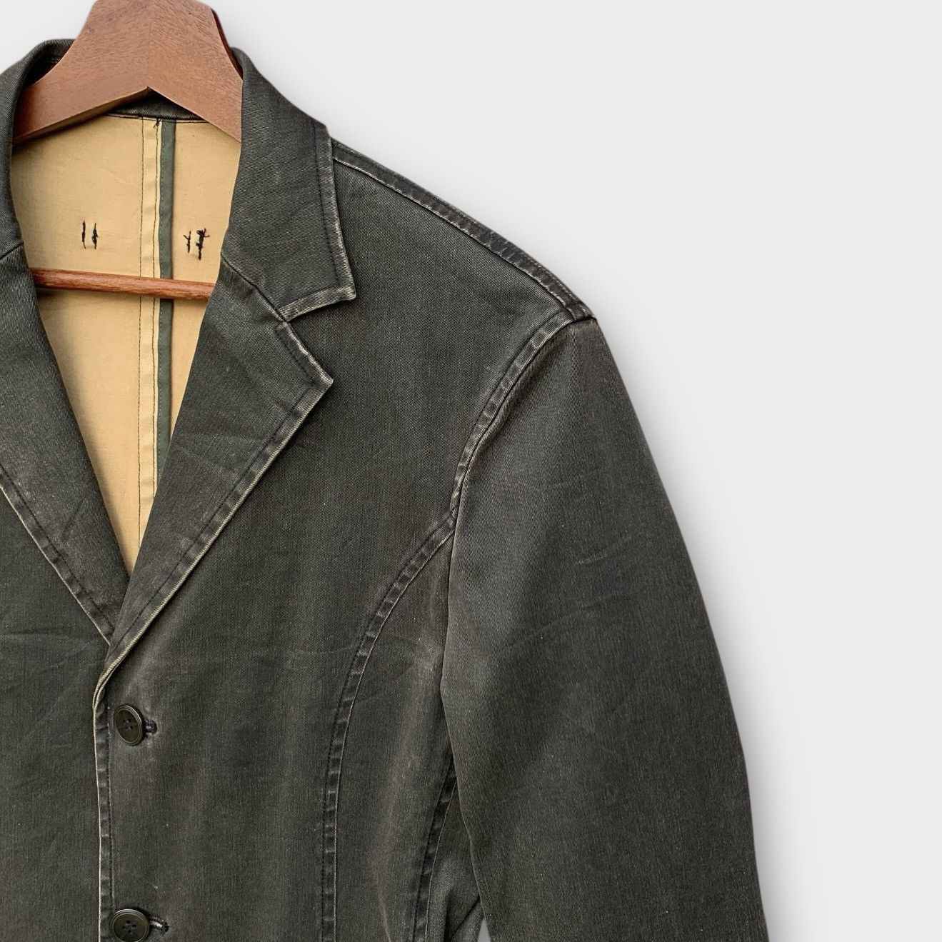 Jean Paul Gaultier GAULTIER HOMME OBJET COTTON COAT JACKET Size US S / EU 44-46 / 1 - 5 Thumbnail