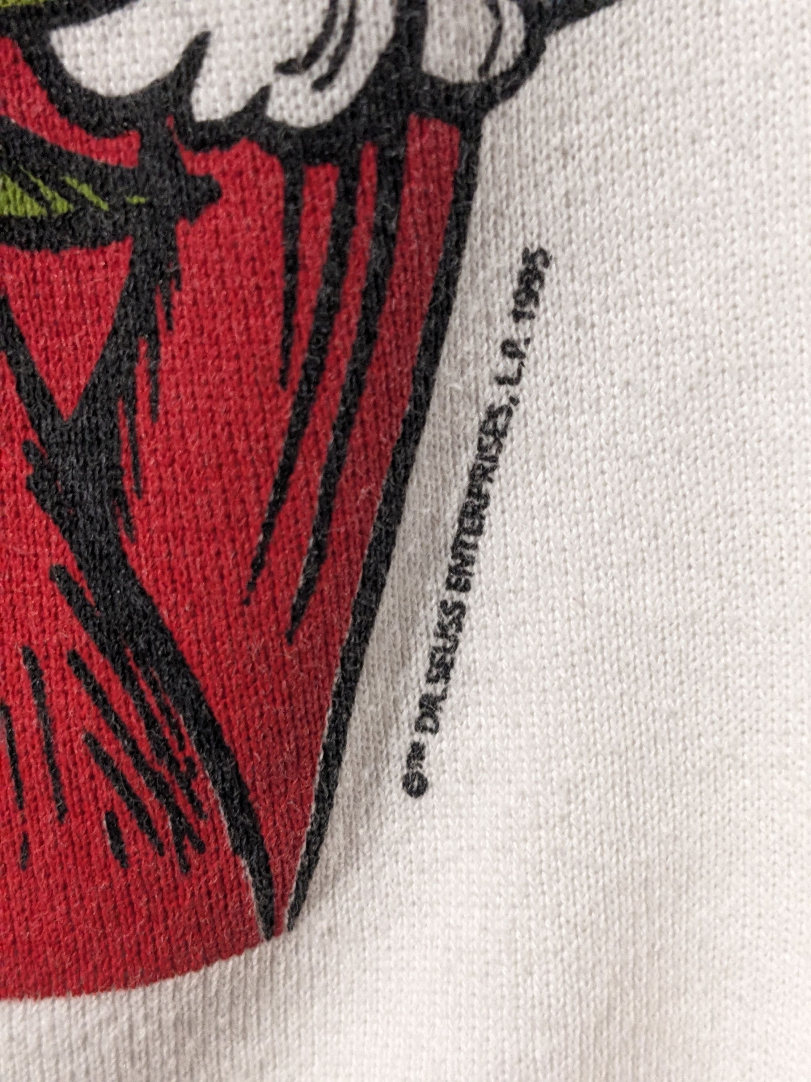 Vintage Vintage 1995 Dr. Seuss Grinch Cartoon Movie Promo Sweatshirt Size US M / EU 48-50 / 2 - 3 Thumbnail