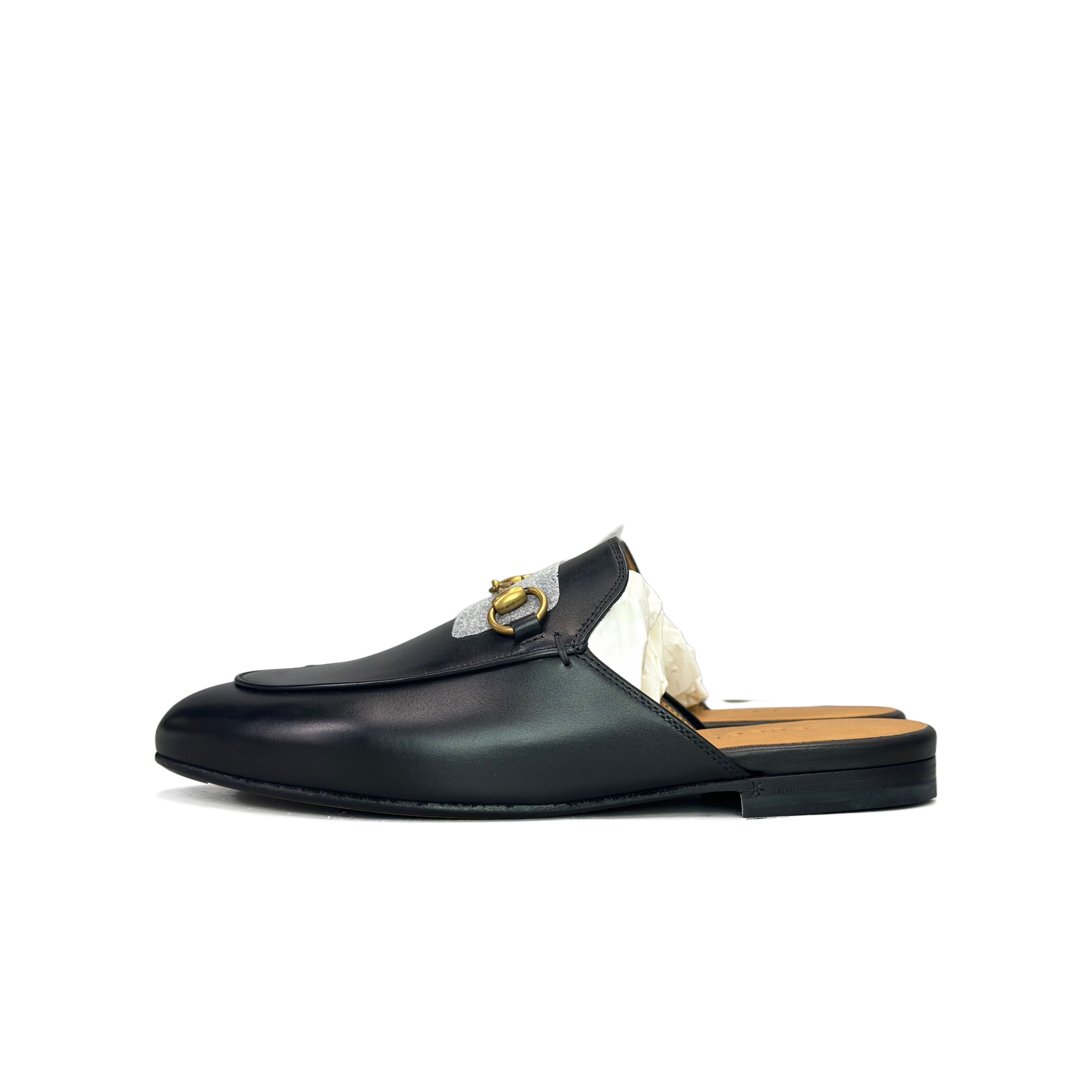 Gucci Gucci Princetown Leather Slippers Size 36 Size US 6 / IT 36 - 1 Thumbnail
