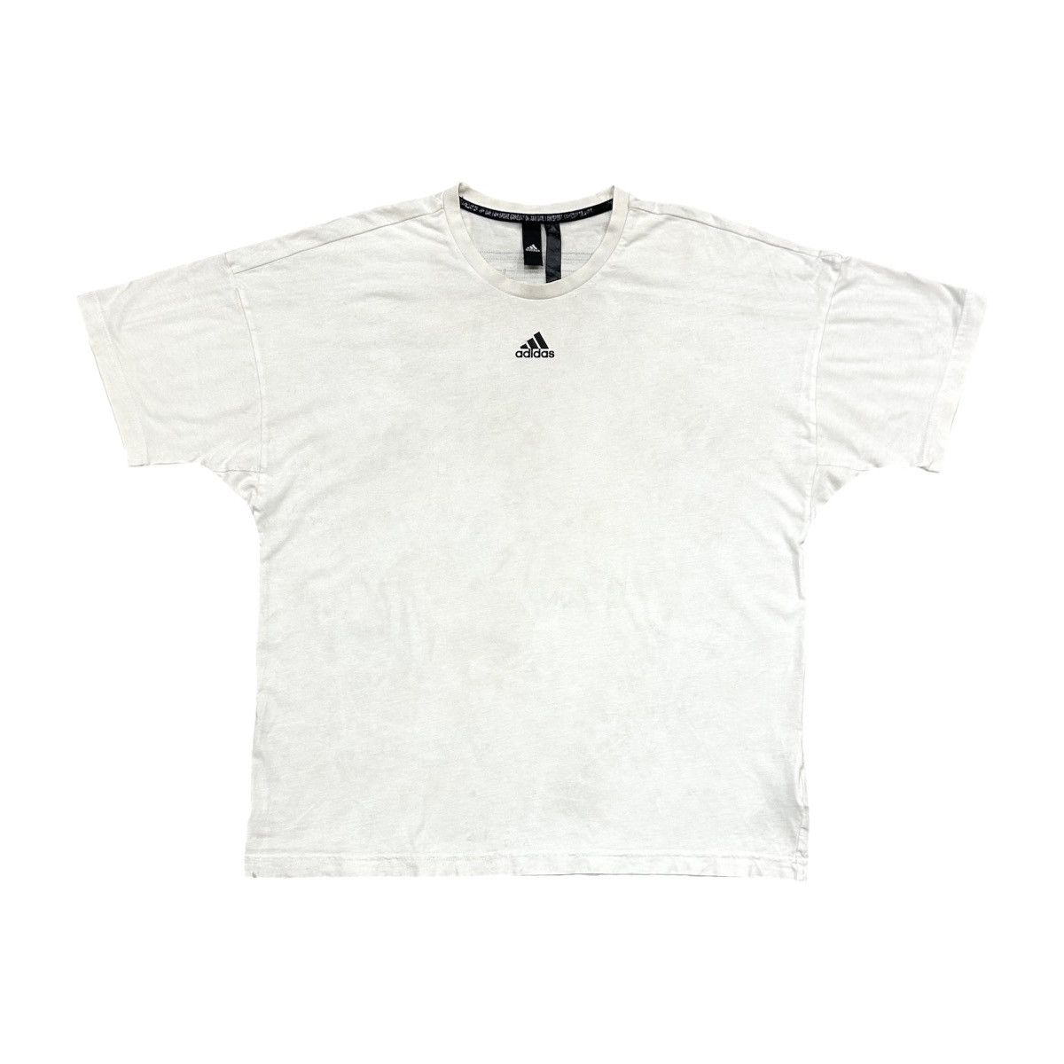 Adidas Adidas Center Logo Stripe Tshirt Size US L / EU 52-54 / 3 - 1 Thumbnail