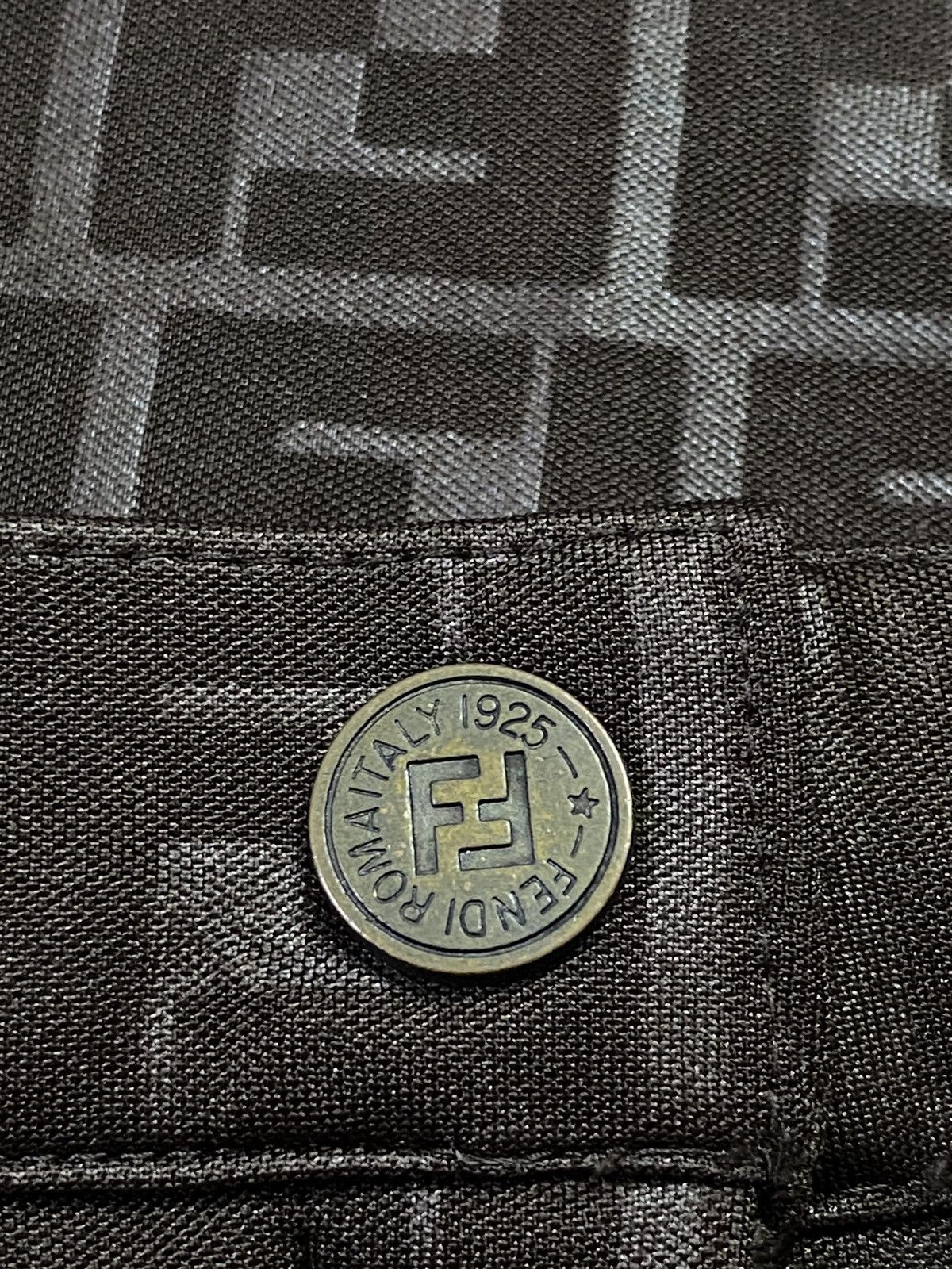 Fendi Vintage FENDI Zucca Monogram Pants Size US 29 - 14 Thumbnail