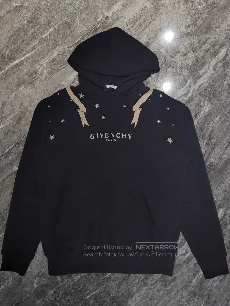 Givenchy Givenchy Slogan Logo Hooded Jacket Size US XS / EU 42 / 0 - 1 Thumbnail