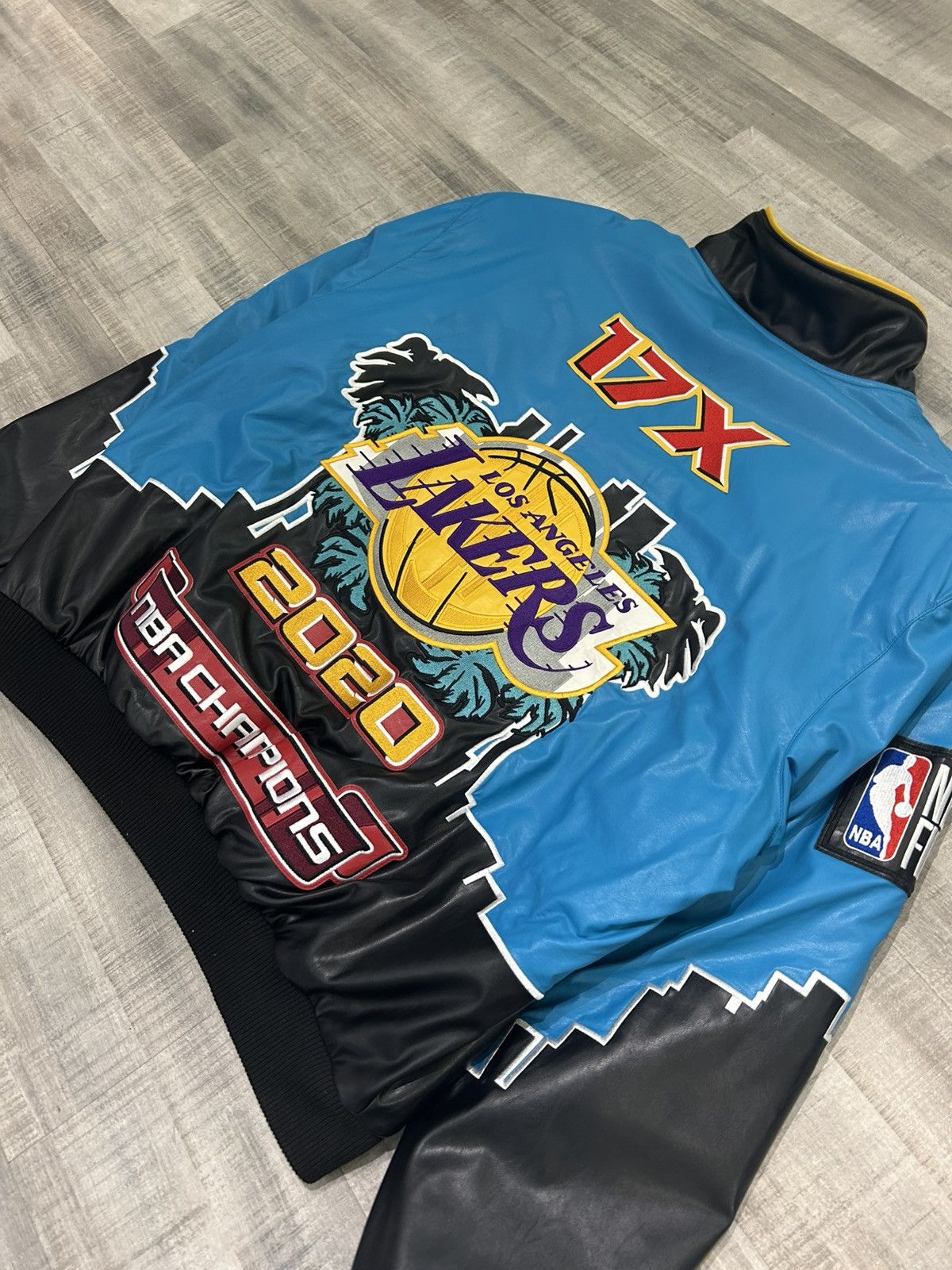Jeff Hamilton Jeff Hamilton Lakers 2020 Championship Jacket Size US XL / EU 56 / 4 - 8 Thumbnail