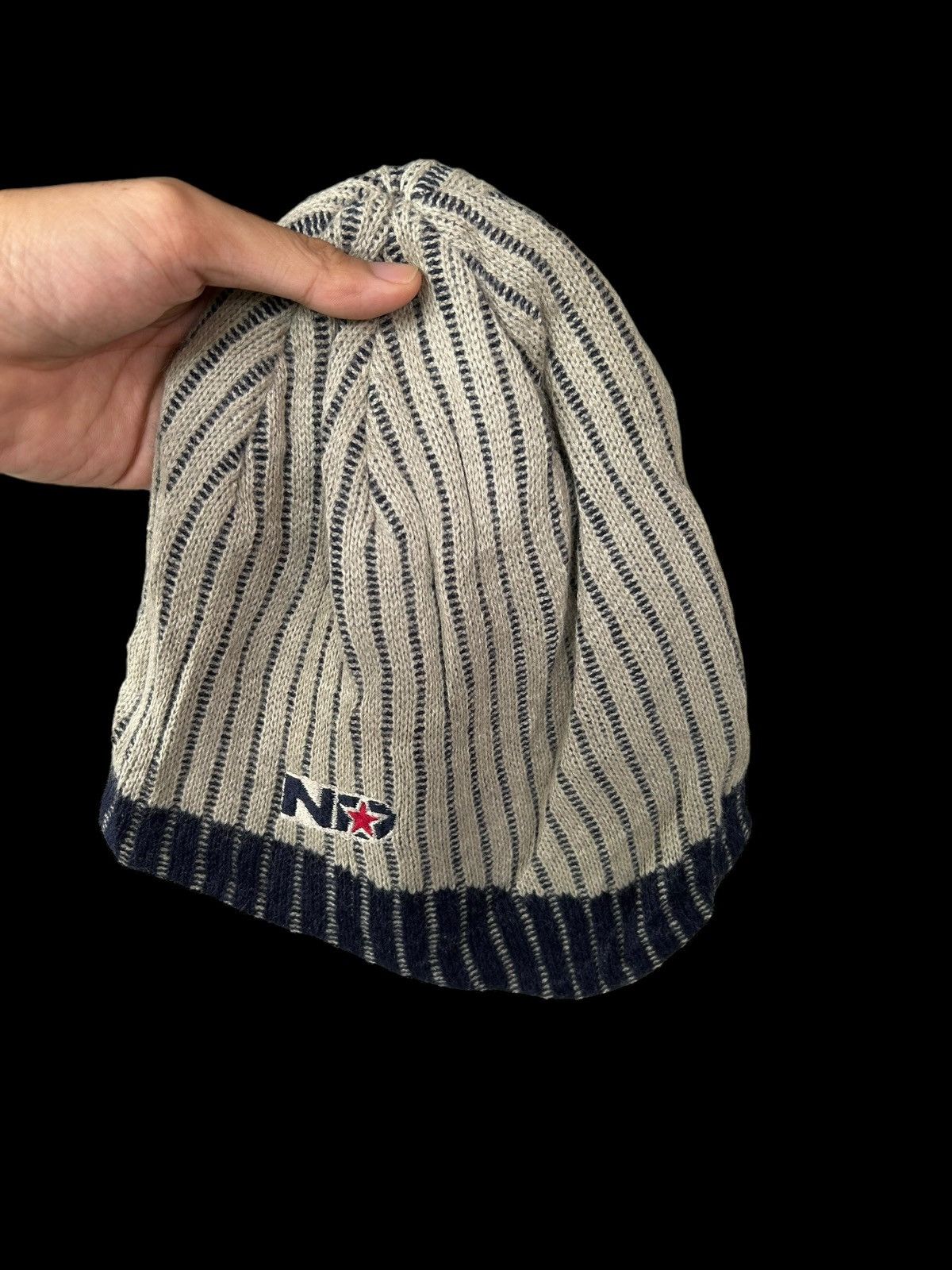 Japanese Brand × Naked & Famous Naked Made in Japan Beanie Hats🎌☠️ Size ONE SIZE - 5 Thumbnail