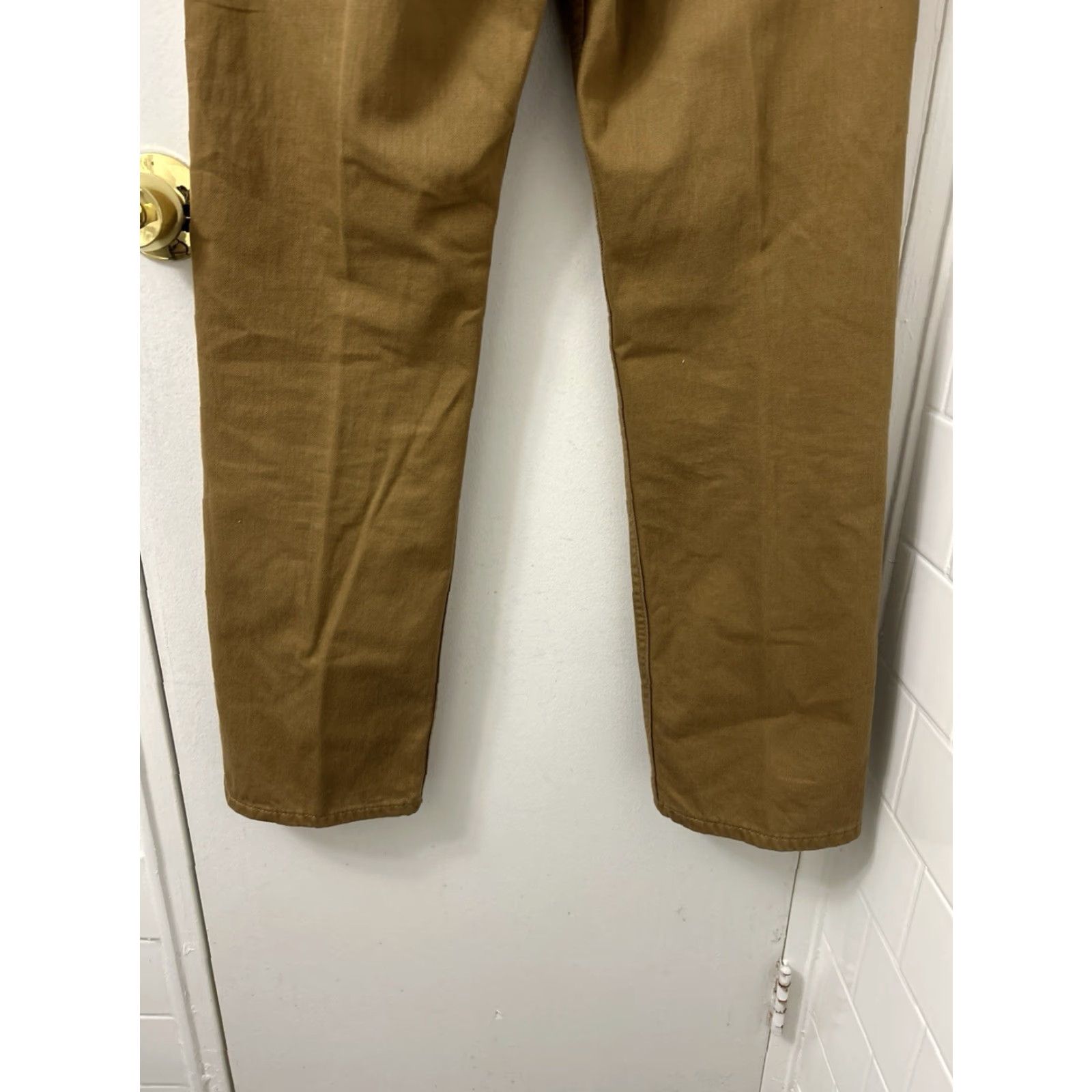Vintage Levi Strauss 505 Pants Mens 30x30 Brown Regular Fit Khakis Trousers Corduroy Stress? 505 Model Size US 30 / EU 46 - 7 Thumbnail