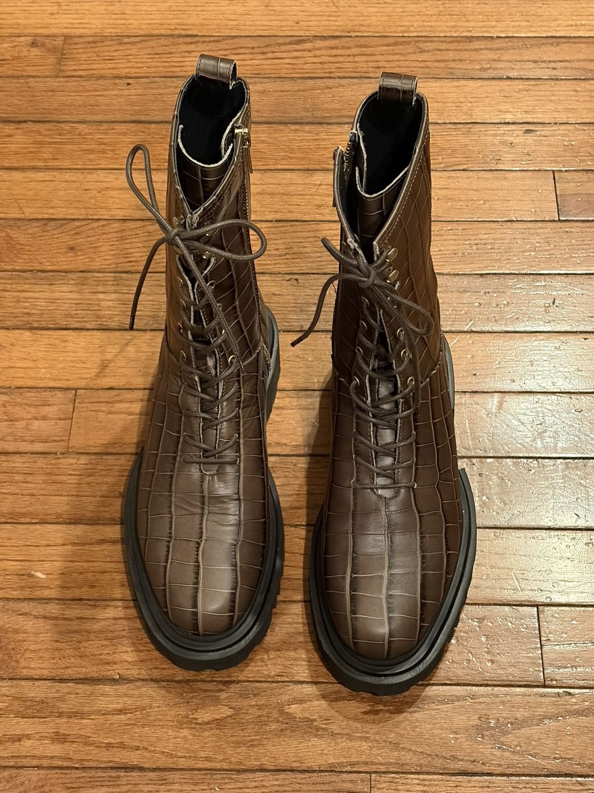 Allsaints AllSaints Maren Croco Leather Size US 10 / IT 40 - 5 Thumbnail