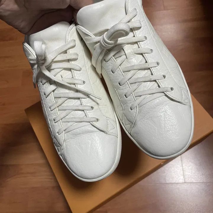 Louis Vuitton Louis Vuitton Luxembourg Monogram Leather Sneakers -2508 Size US 8.5 / EU 41-42 - 6 Thumbnail
