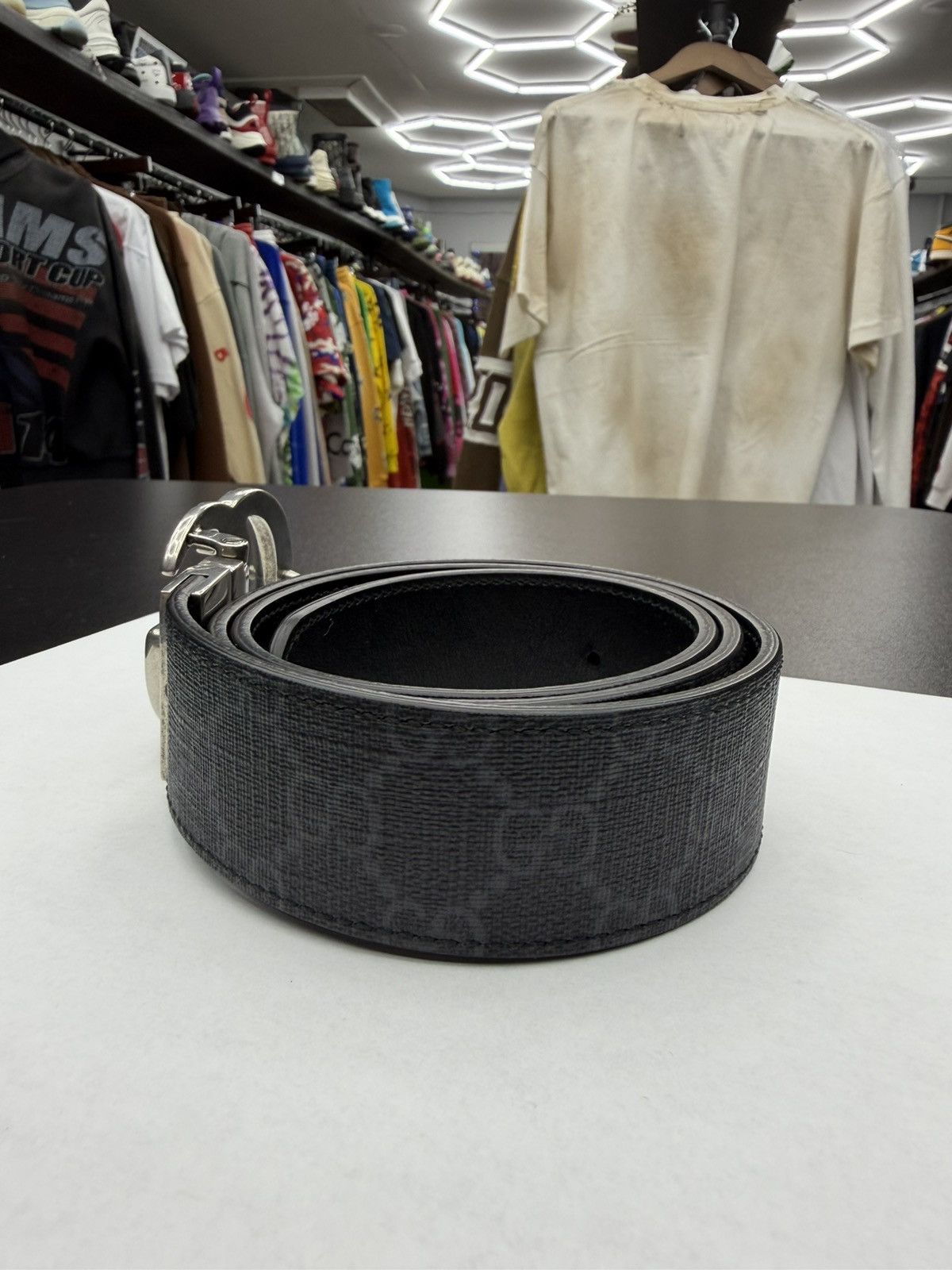 Gucci Size 30/80 - Gucci Monogram GG Supreme Canvas Reversible Size 30 - 2 Thumbnail