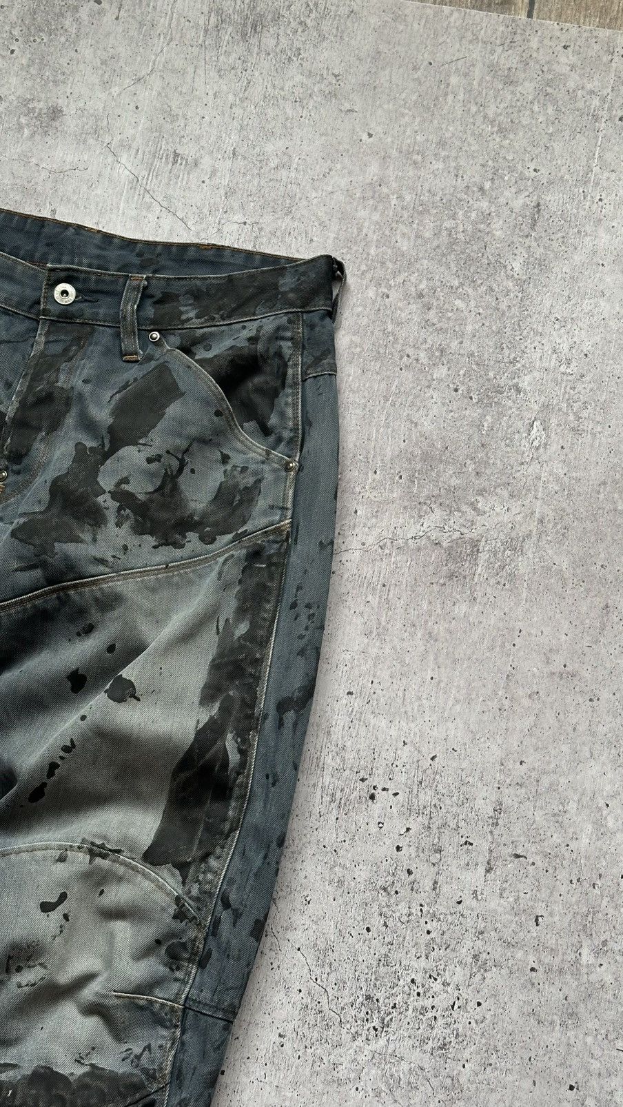 G-Star Vintage G Star Raw Pharell Style Denim Jeans Pants Size US 31 - 2 Thumbnail