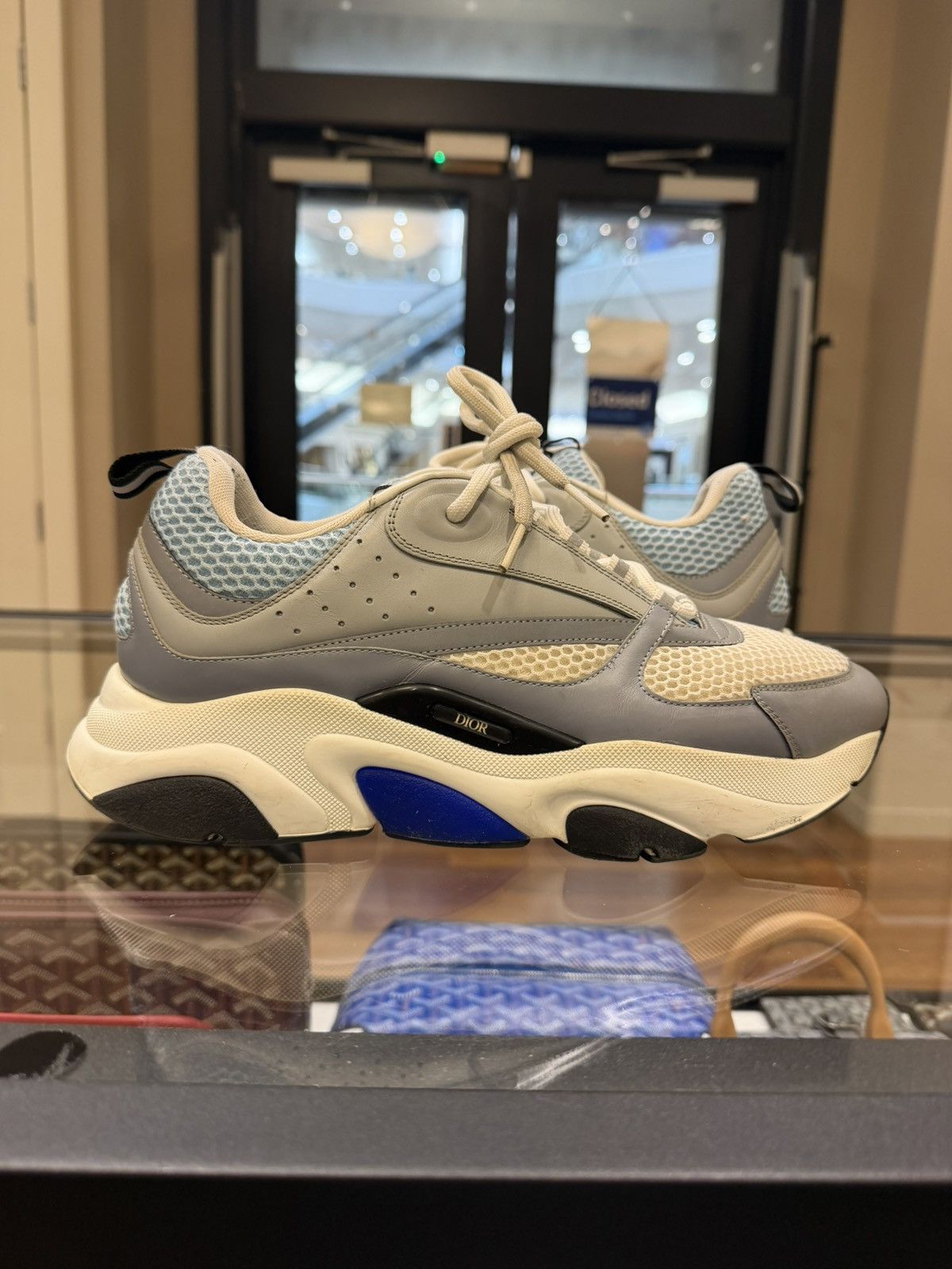 Dior Dior B22 White Light Blue Size US 11 / EU 44 - 2 Thumbnail