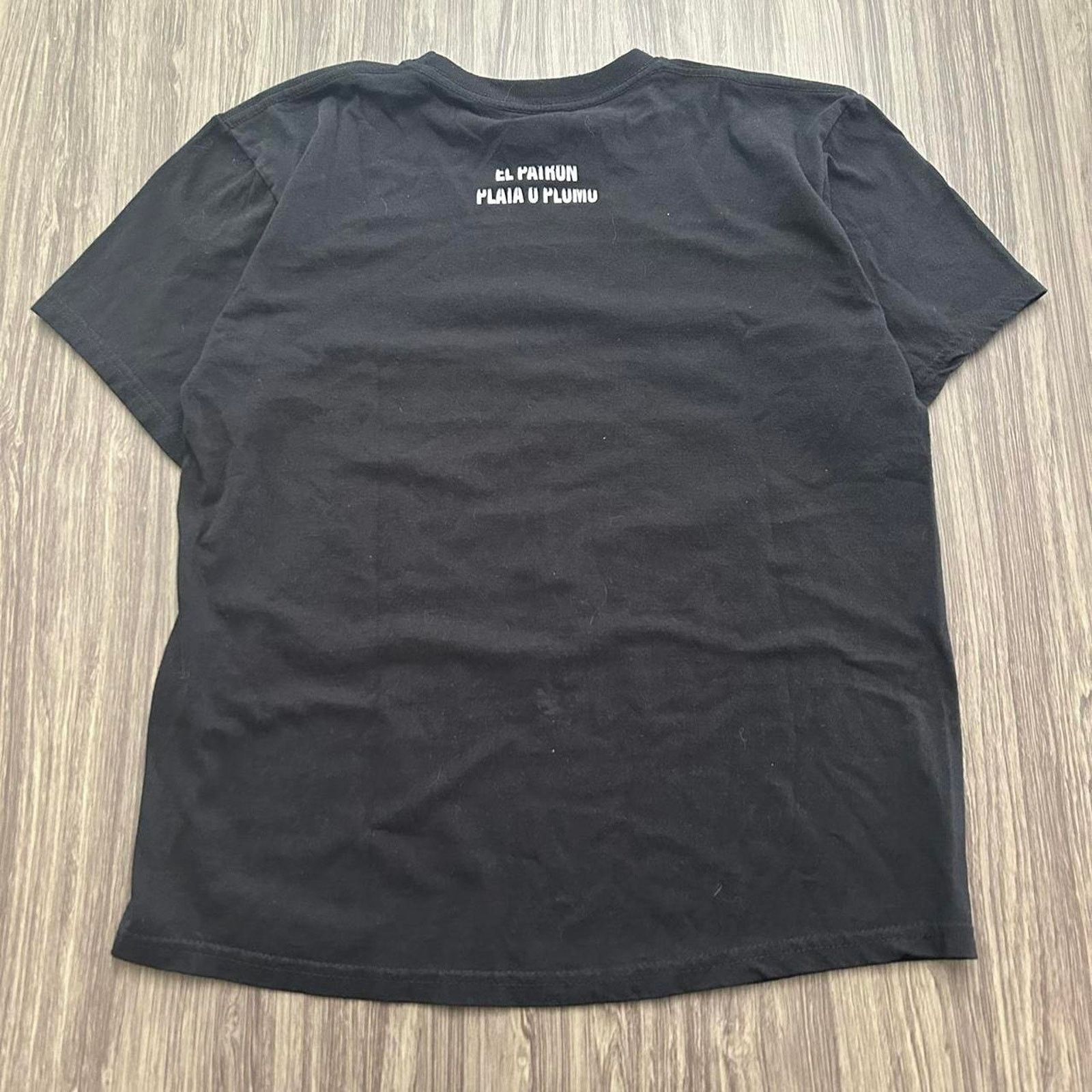 Other Take Silver or Lead Bullet Chapo Bribery Black Tee. Sz M Size US M / EU 48-50 / 2 - 3 Thumbnail