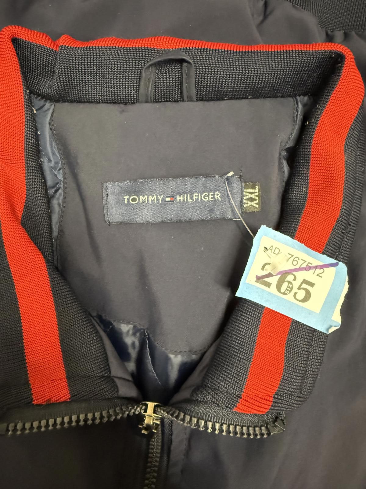 Tommy Hilfiger Tommy Hilfiger Men's XXL Navy and Red Colour Block Jacket Size US XXL / EU 58 / 5 - 2 Thumbnail