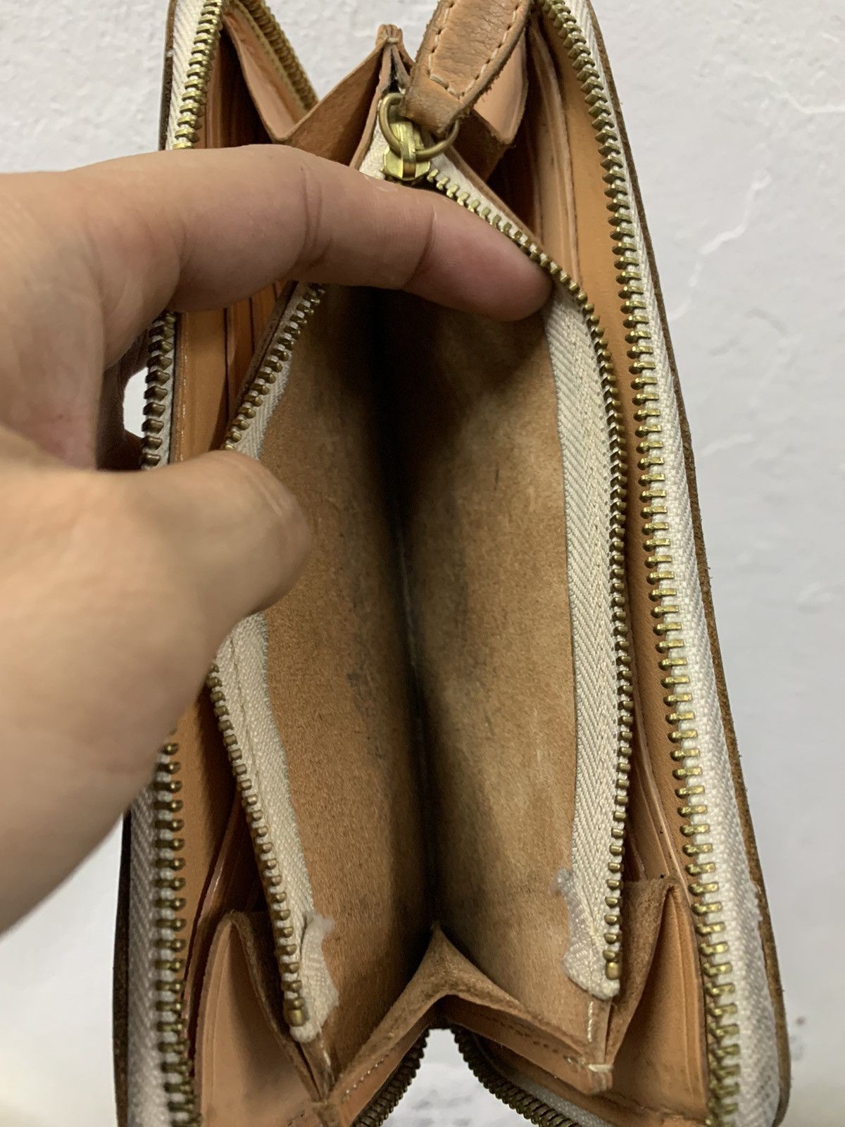 Japanese Brand × Leather Long Wallet Leather Size ONE SIZE - 8 Thumbnail