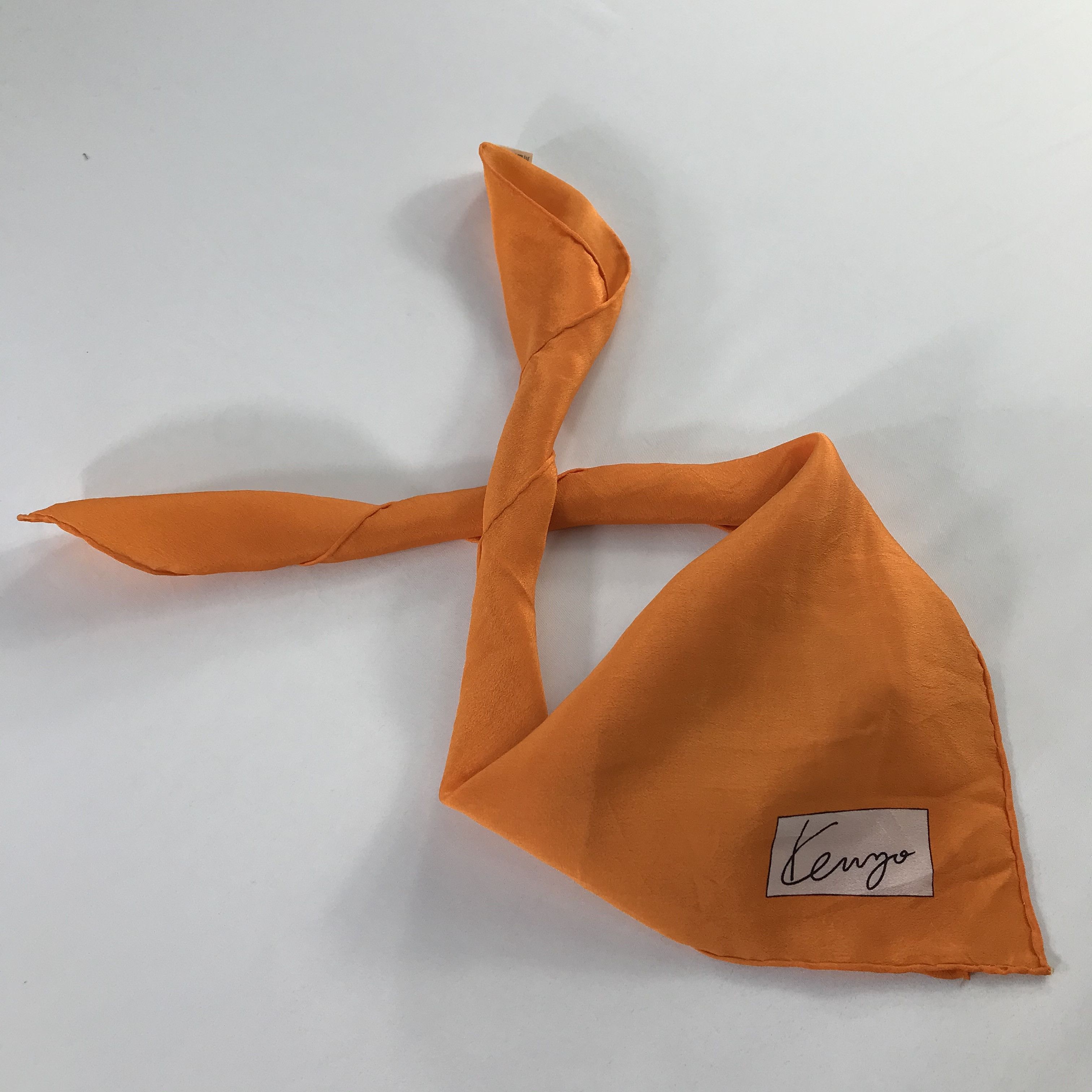 Kenzo × Vintage Kenzo Bandana / Handkerchief / Neckerchief - S704 Size ONE SIZE - 4 Thumbnail