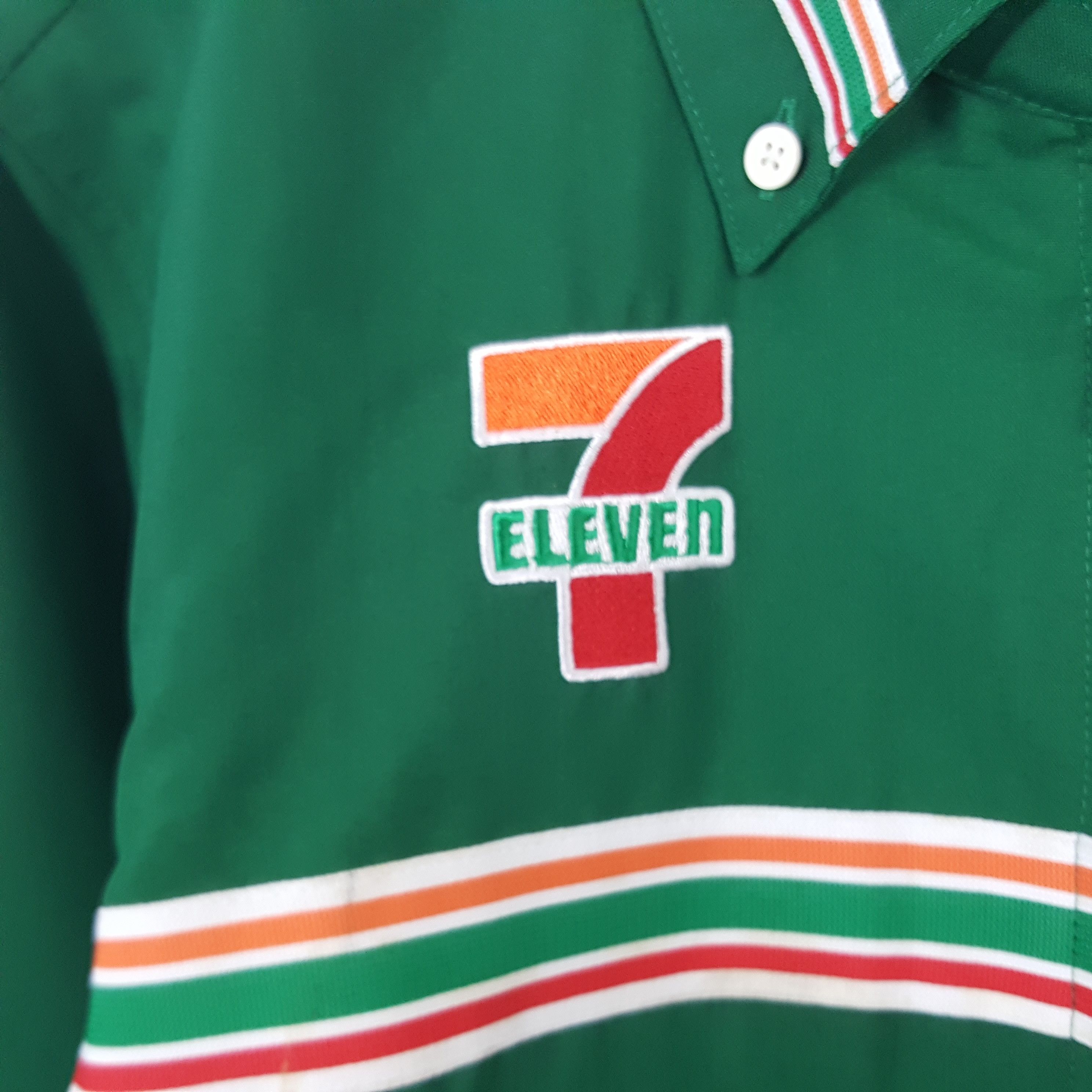 Japanese Brand × Vintage Vintage 7 Eleven Embroidery Logo Worker Uniform Jacket Size US S / EU 44-46 / 1 - 4 Thumbnail
