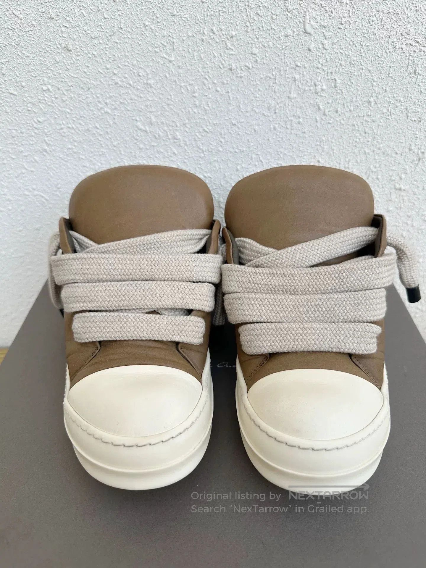 Rick Owens Rick Owens x Converse Brown Sheepskin Shoes. Size US 9 / EU 42 - 2 Thumbnail